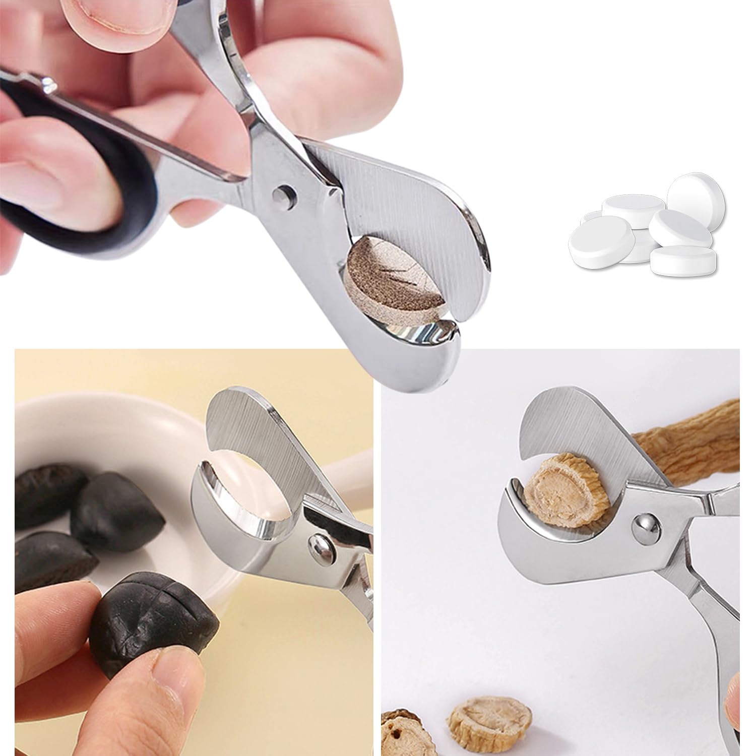 **Pill Crusher and Grinder - Easily Crush Multiple Tablets & Vitamins into Fine Powder - Perfect for Feeding Tubes, Kids, Pets & Arthritis Relief - Ideal for Medication Management & Daily Health Care**