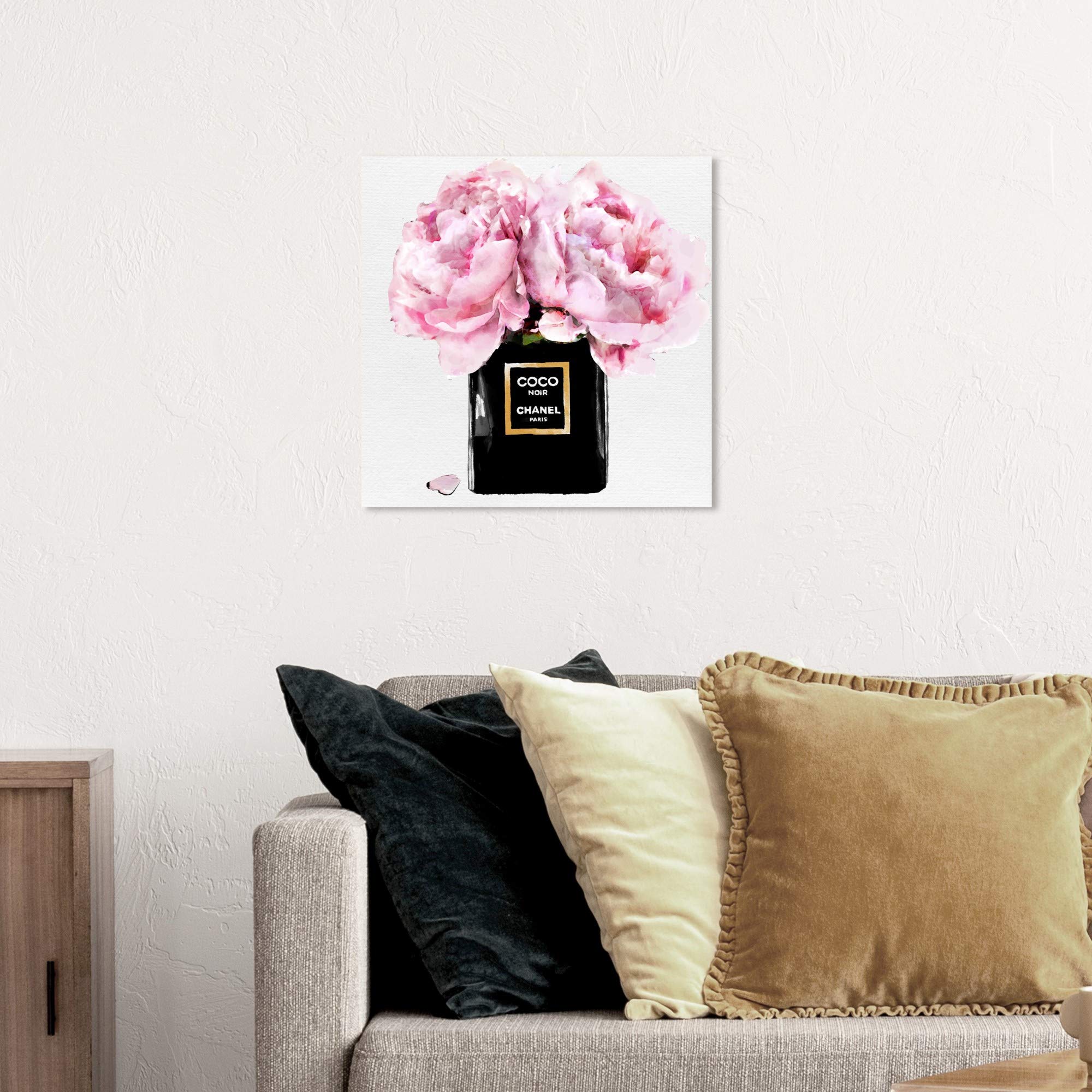 Oliver Gal Artist Co. Fashion & Glam Wall Art Canvas Print - Dawn Bouquet Spring Floral Painting, 20x20 Inch, Home Decor for Living Room, Bedroom, Office