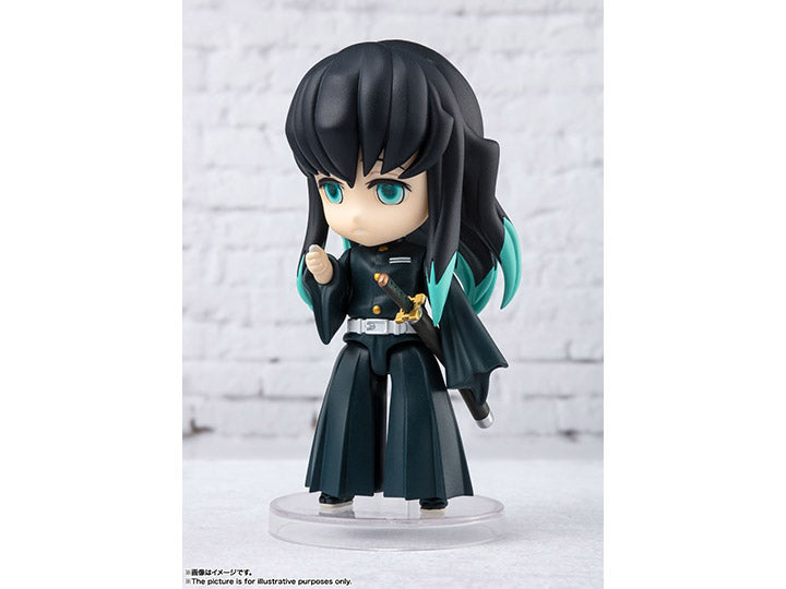 Bandai Figuarts Mini #027 Demon Slayer: Kimetsu no Yaiba Tokito Muichiro Action Figure - Perfect for Anime Collectors & Home Decor Display