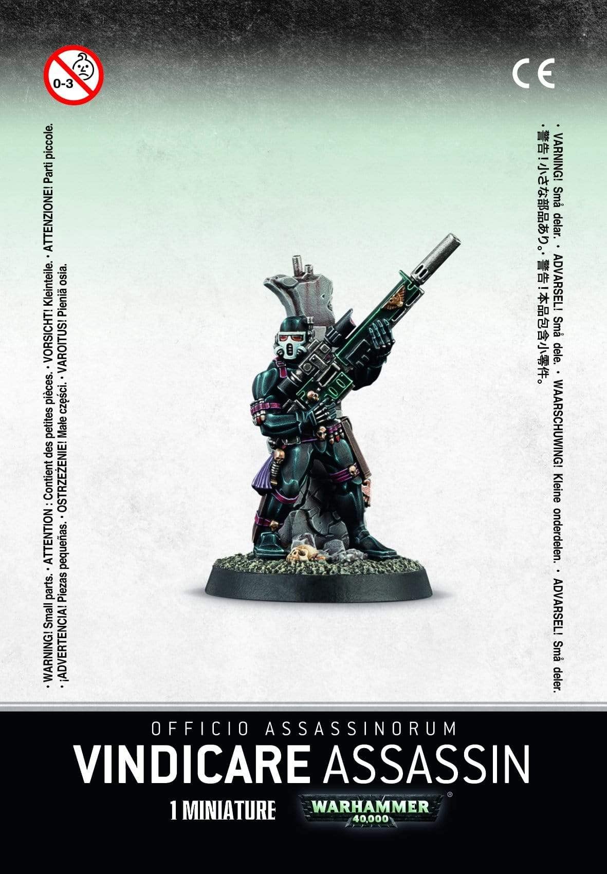 Games Workshop Warhammer 40k Vindicare Assassin Miniature - 2015 New Model for Tabletop Wargaming & Collectors