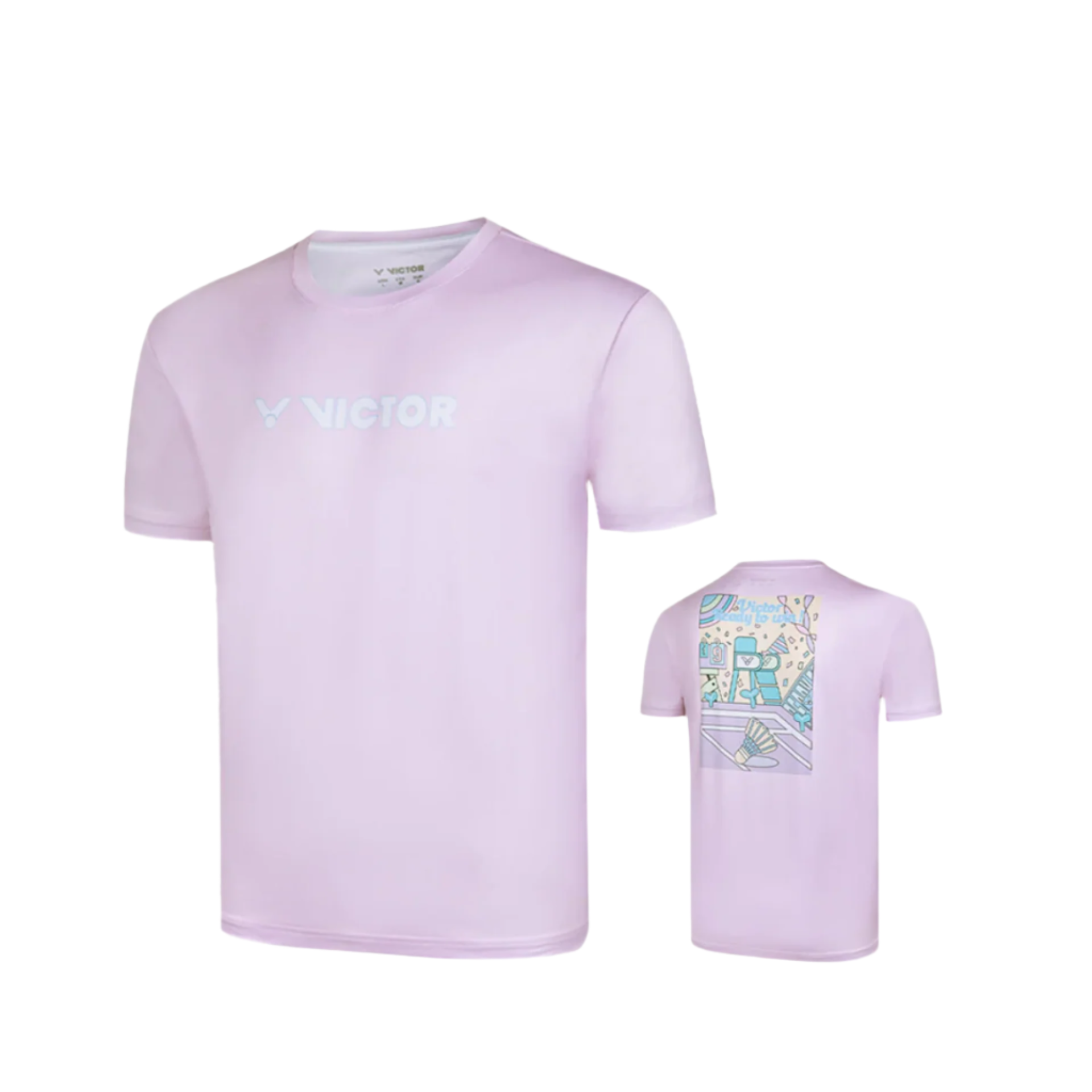Victor T 50034 Unisex T-Shirt - Comfortable Cotton Tee for Men & Women - Perfect for Casual Wear, Gym, and Everyday Outfits