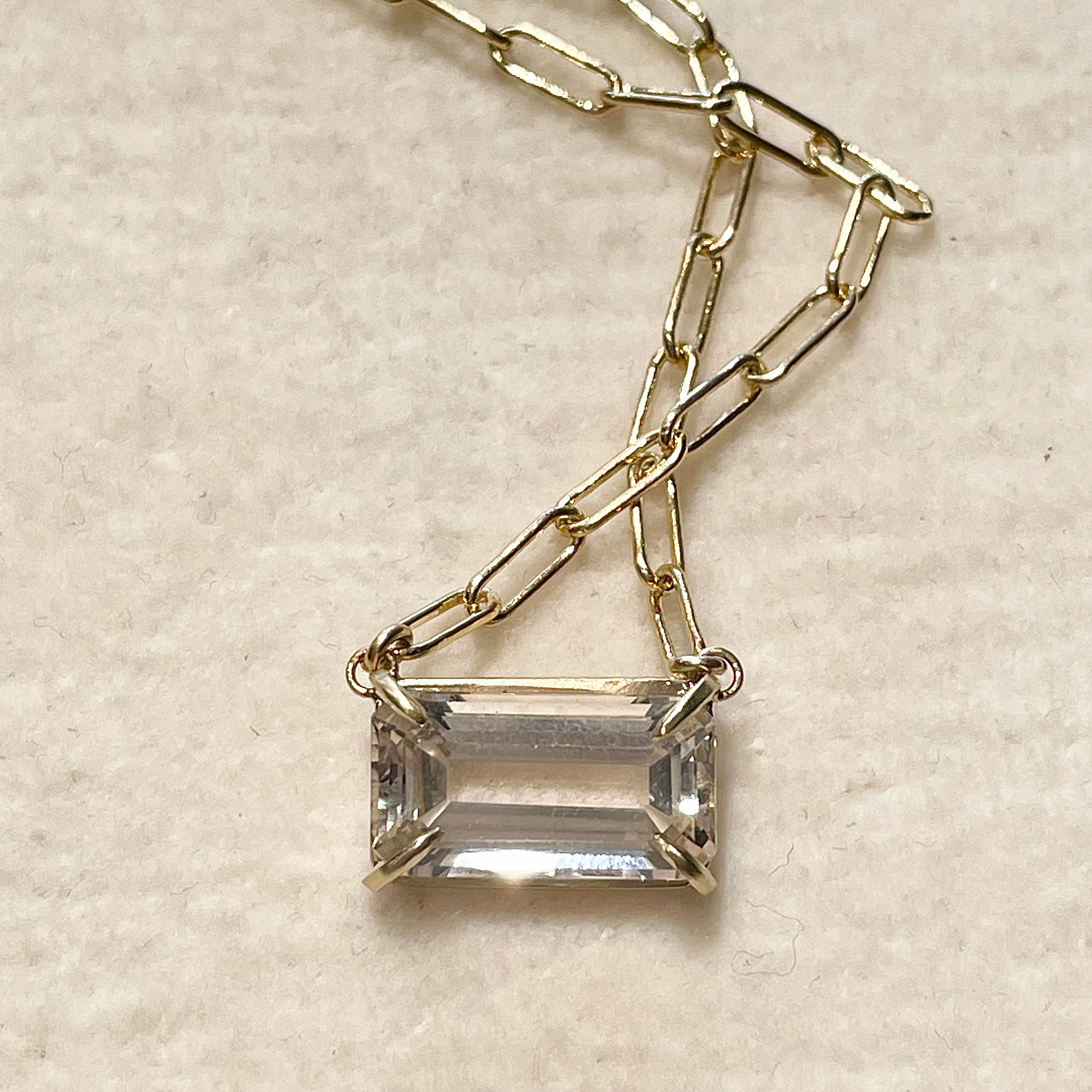 Blue Topaz Pendant Necklace for Women - Elegant Sterling Silver Jewelry Gift for Birthday, Anniversary & Valentine's Day - Perfect for Everyday Wear & Special Occasions