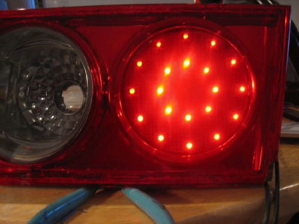 20-Pack 12V Bright Red LED Lights for Car Tail Lamps, Angel Eyes & 3rd Brake Light Retrofit - DIY Automotive Lighting Upgrade for Enhanced Visibility & Style