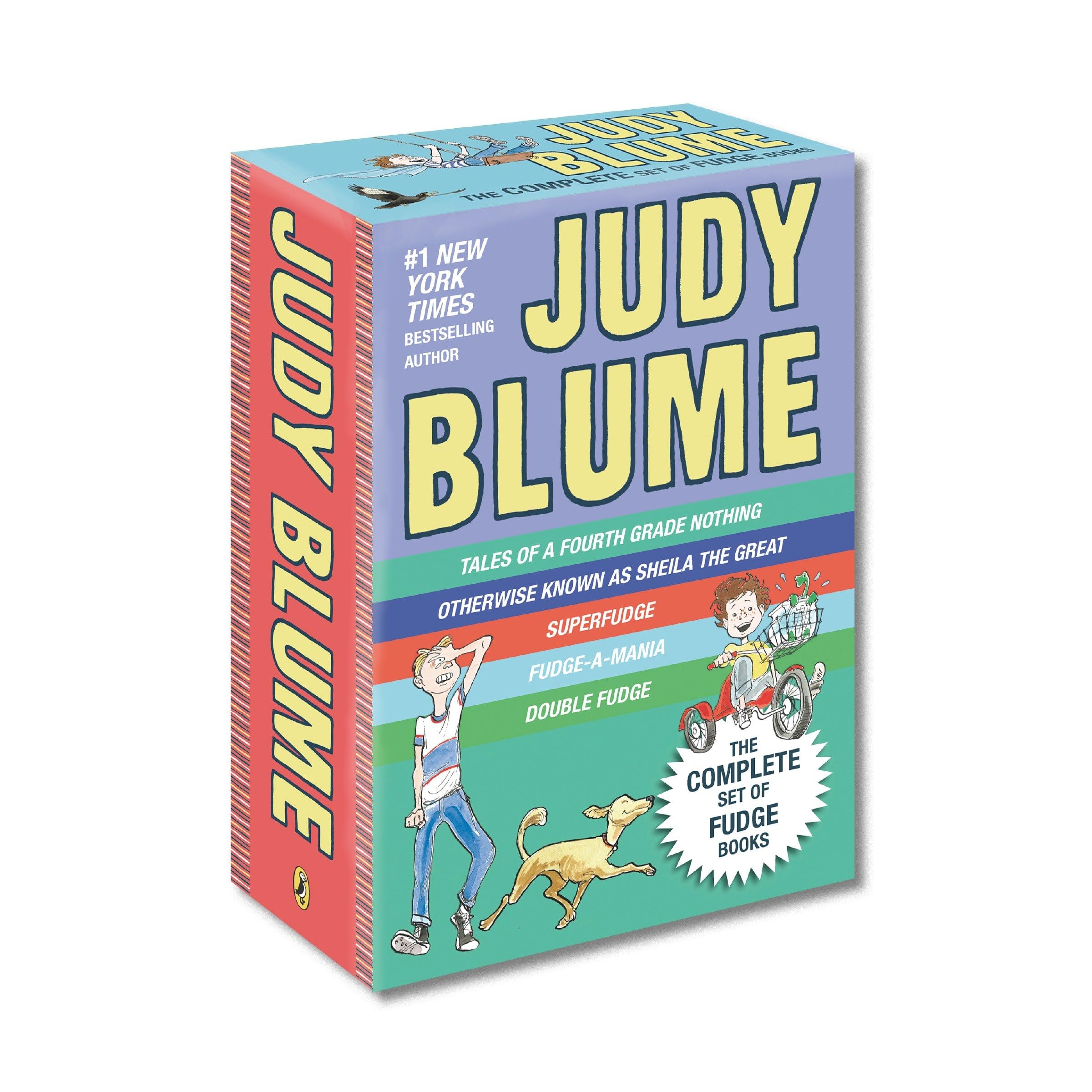 Judy Blume's Fudge Box Set - Complete 5 Book Series for Kids | Funny Children's Chapter Books | Perfect for Homeschooling, Summer Reading & Bedtime Stories