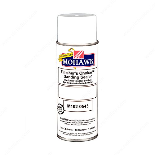 Mohawk Finisher's Choice Sanding Sealer - 13 Oz Clear Wood Finish (3-Pack) | Professional Woodworking & Furniture Restoration Sealant for Smooth Surfaces