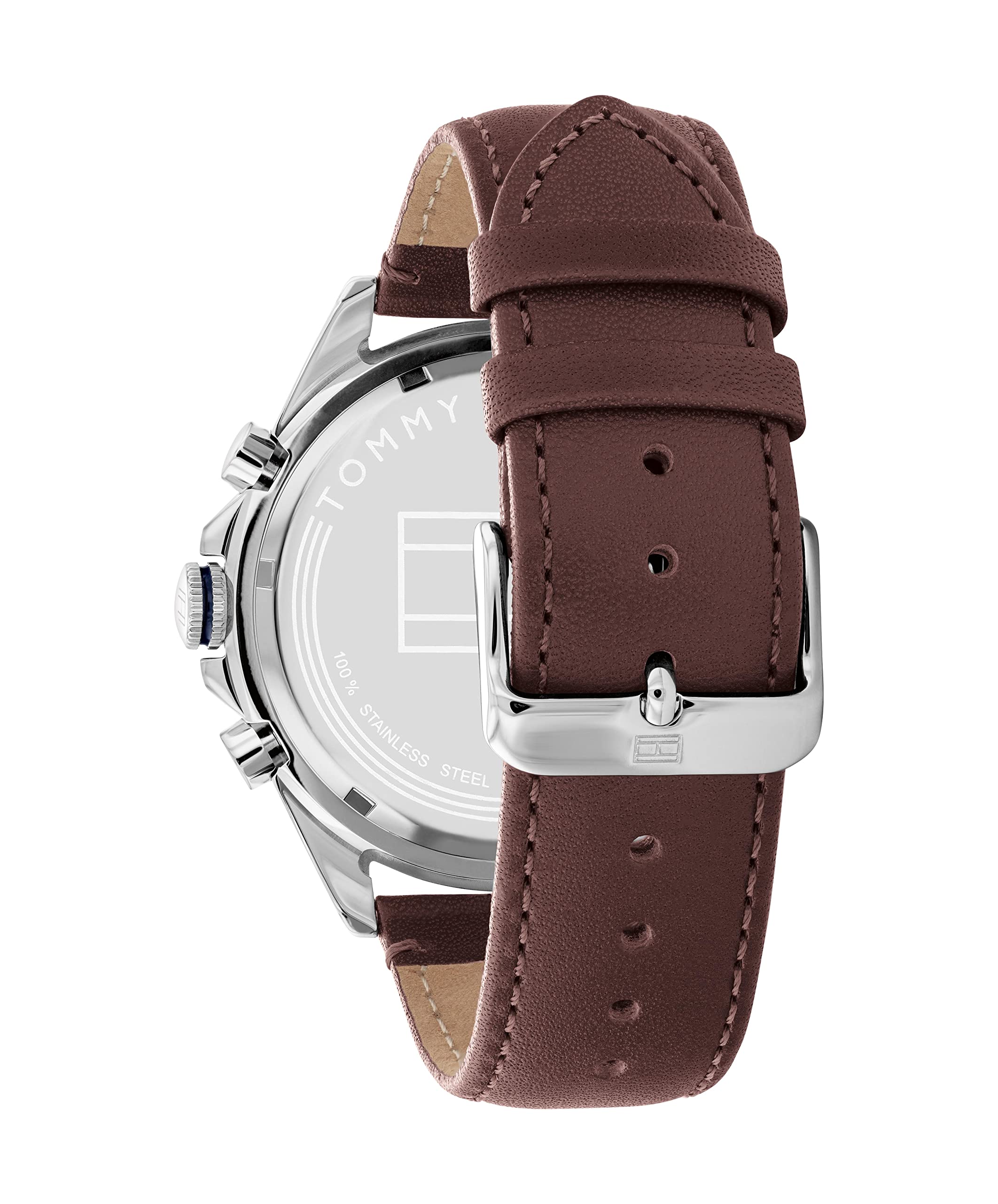 Tommy Hilfiger Men's Stainless Steel Quartz Watch - Waterproof Dress Watch for Business, Casual & Formal Occasions