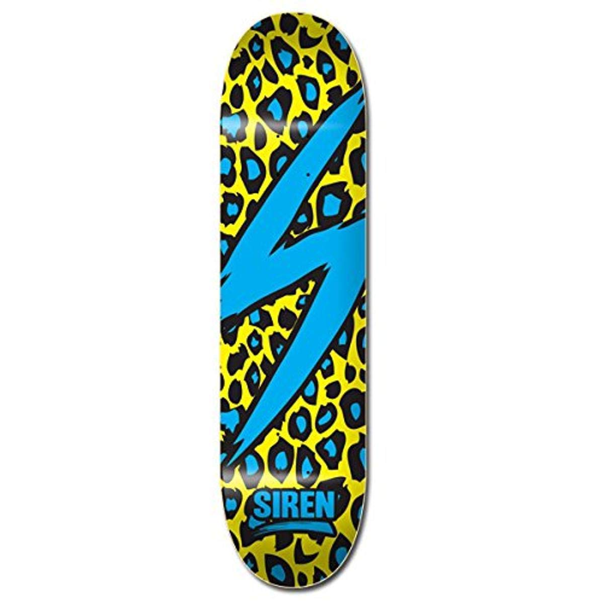Siren Team Leopard Skateboard Deck - Premium 8.0