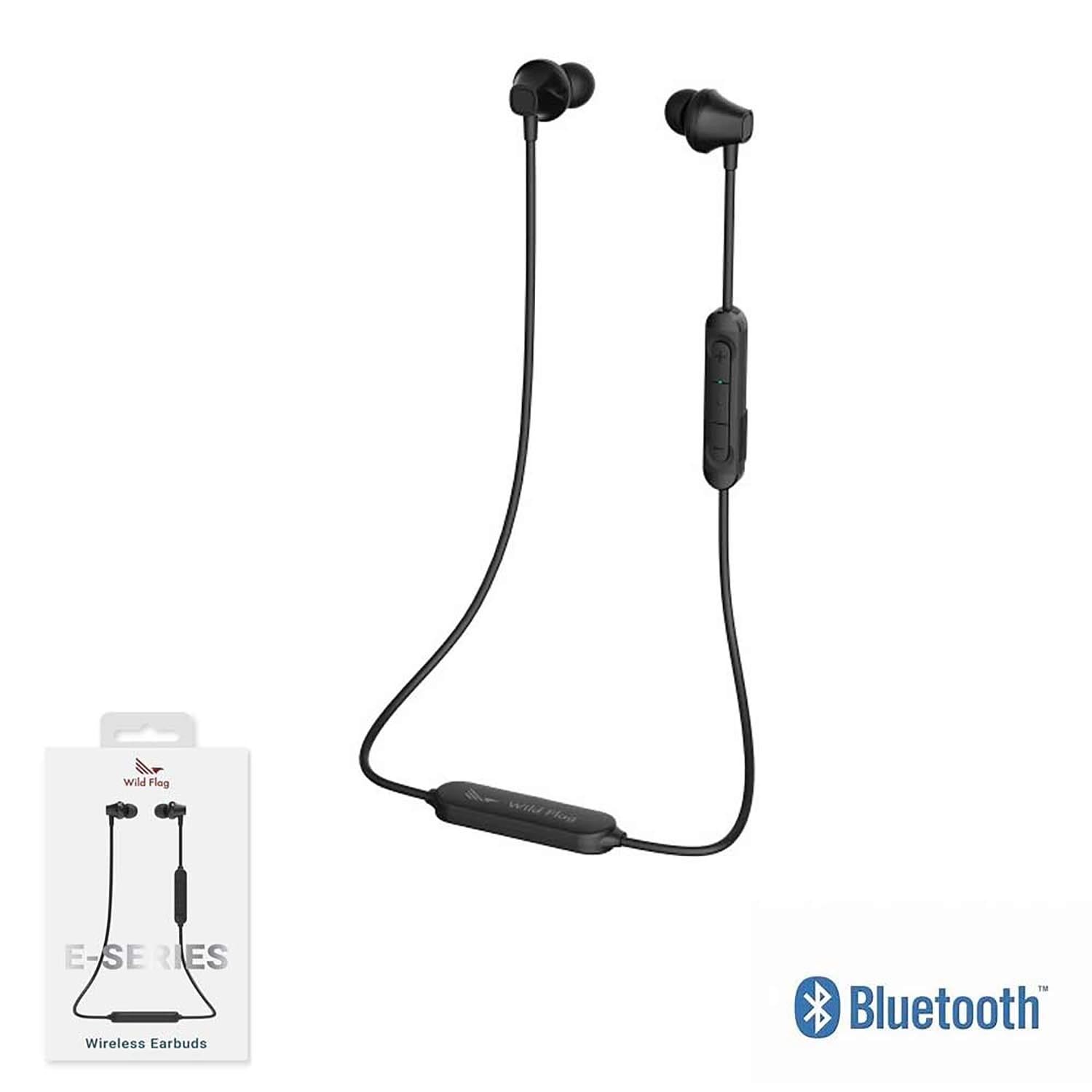 Premium E-Series Wireless Bluetooth Headphones - Noise Cancelling Over-Ear Headset with Mic for Work, Gaming & Travel (Black)