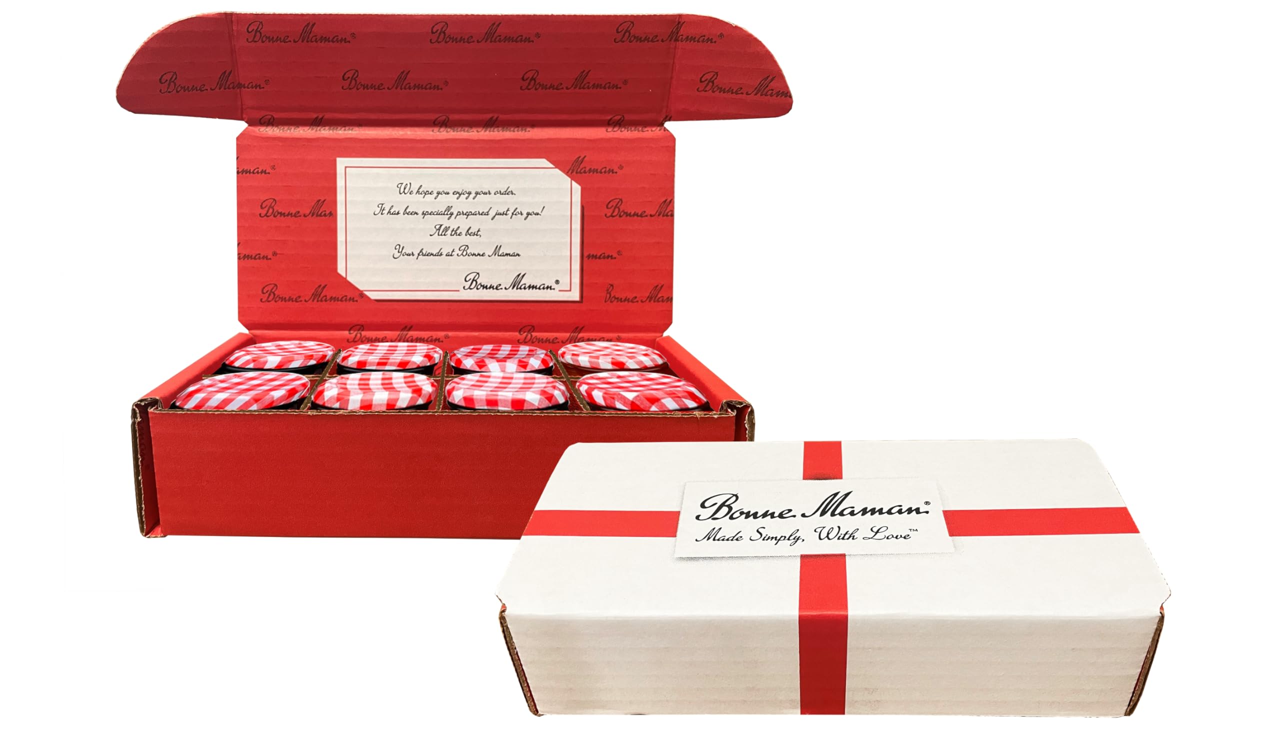 Bonne Maman Honey Gift Set - 8 Mini 1 oz Jars of Pure French Honey | Perfect for Tea, Breakfast, Gifting & Gourmet Cooking