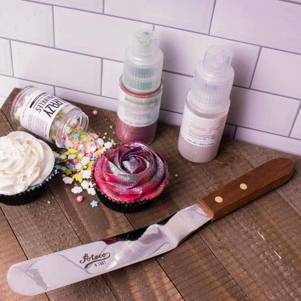 7 Inch Stainless Steel Spatula - Professional Cake Decorating Tool for Smooth Icing, Frosting & Baking - Perfect for Home Bakers & Pastry Chefs