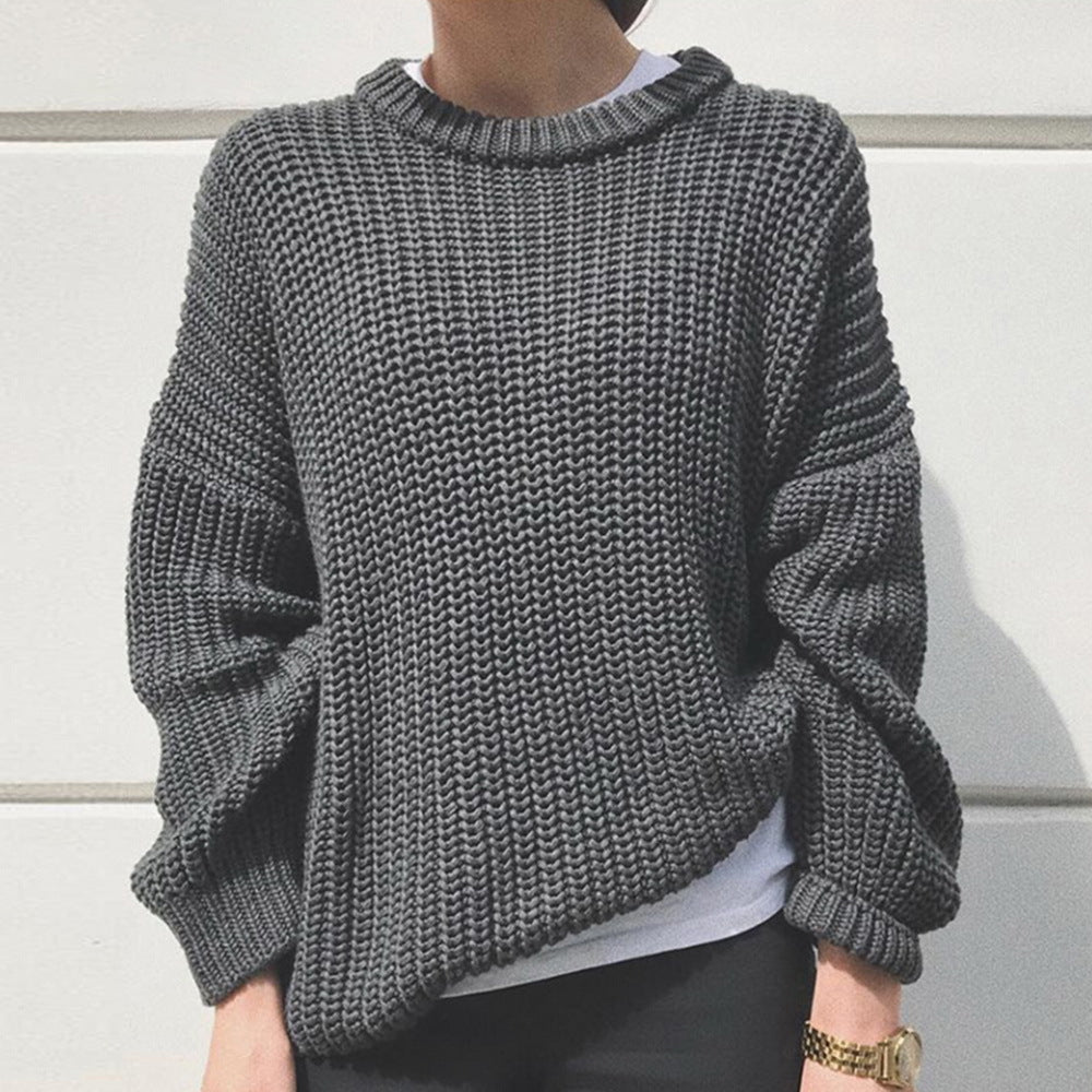 Women's Sweater - Cozy Knit Pullover for Fall & Winter - Perfect for Casual Wear, Office & Outdoor Activities