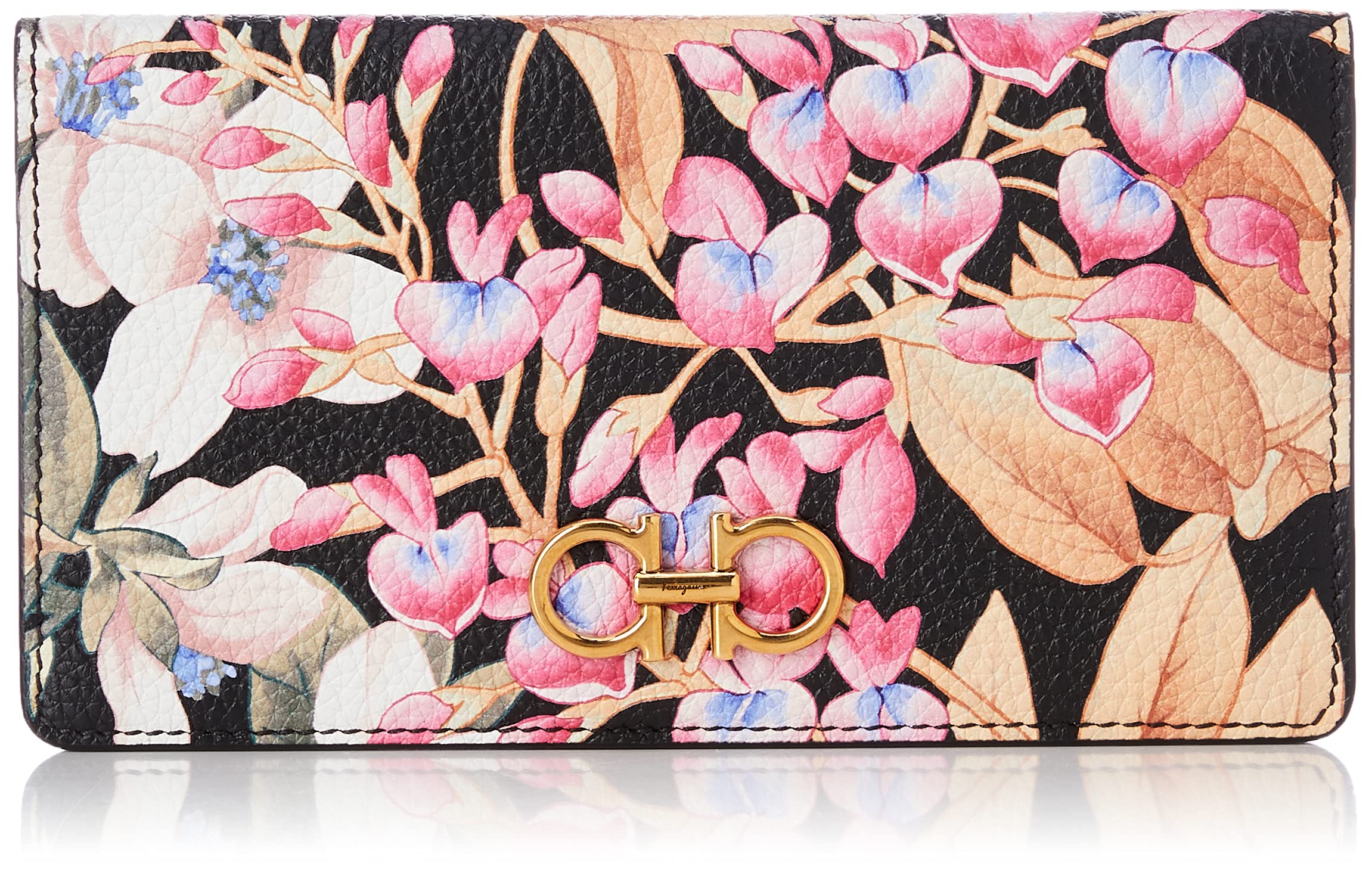 Salvatore Ferragamo Women's Leather Wallet - Luxury Designer Bifold Wallet for Women, Perfect for Everyday Use & Gift Giving