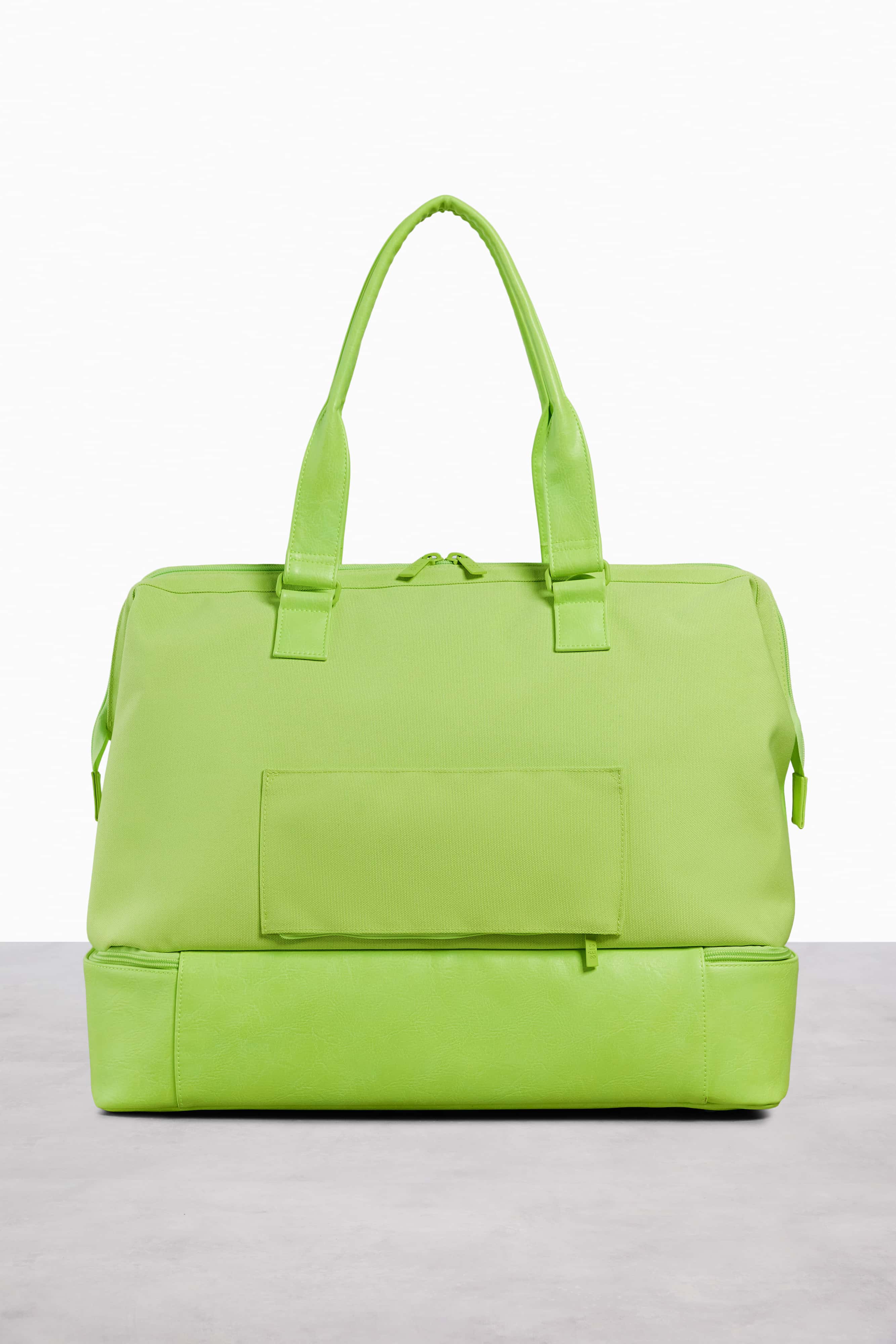 The Weekender Duffle Bag in Citron - Lightweight Travel Duffel for Gym, Weekend Trips & Carry-On Luggage