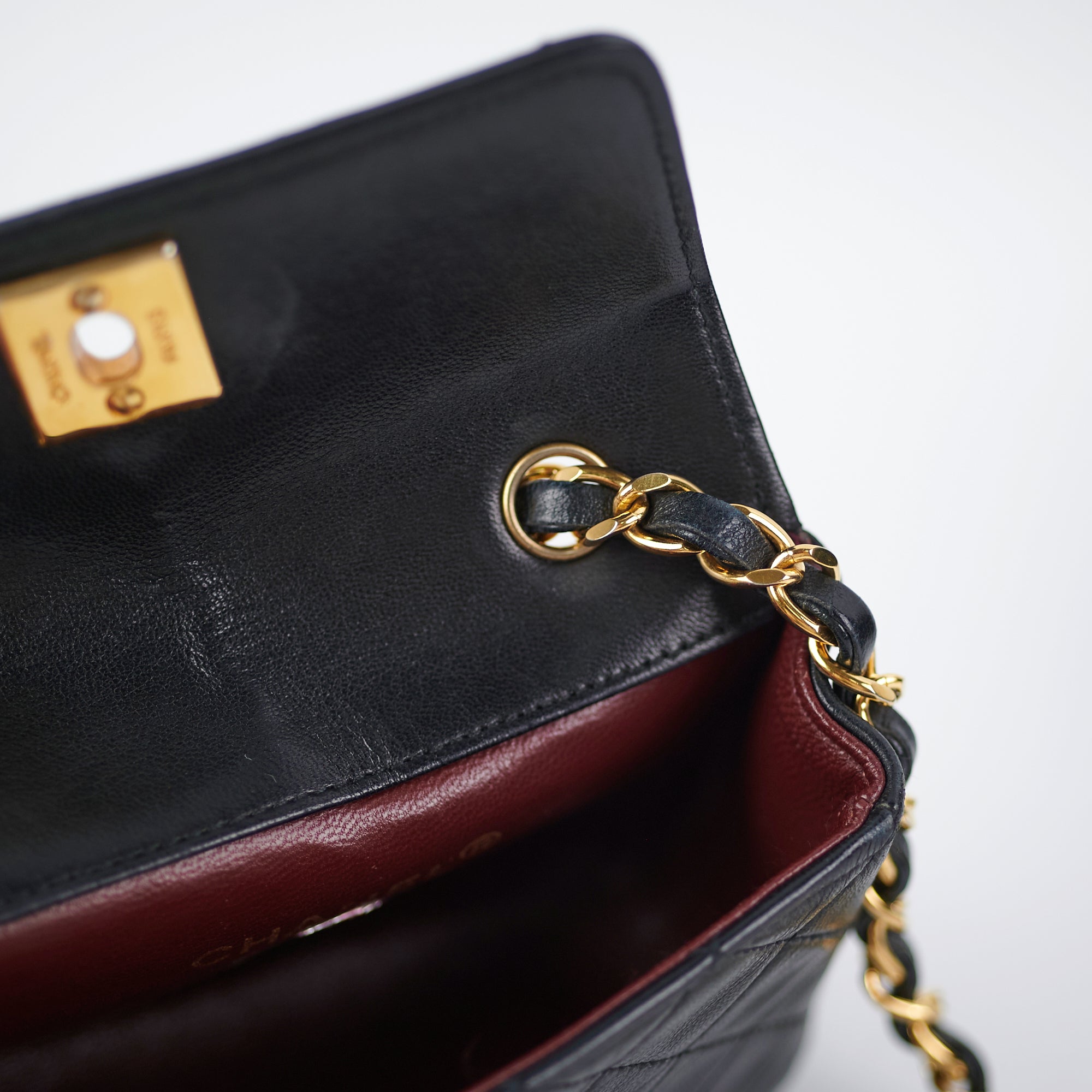 Chanel Mini Vintage Lambskin Black Flap Bag - Authentic Luxury Crossbody Purse for Women | Perfect for Date Night, Parties & Special Occasions