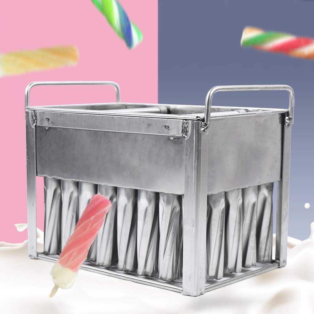 Stainless Steel Ice Pop Molds with Sticks - 40PCS Reusable Popsicle Makers for Homemade Ice Cream, Fruit Juice & Yogurt Treats - Perfect for Summer Parties, Kids Snacks & Healthy Desserts