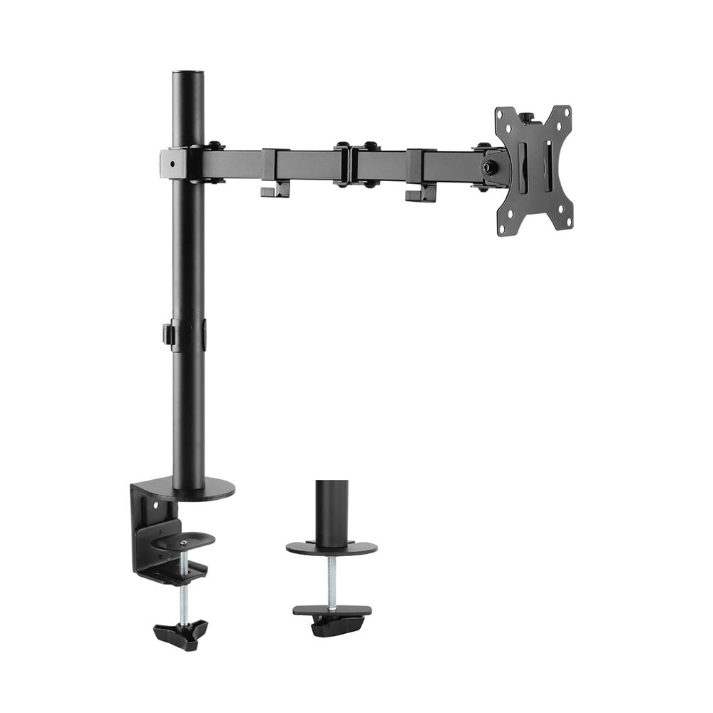 Activiva ErgoLife 13-32 Inch Single Monitor Arm with Double Jointed Adjustable Stand - Perfect for Home Office, Gaming Setup & Workspace Ergonomics