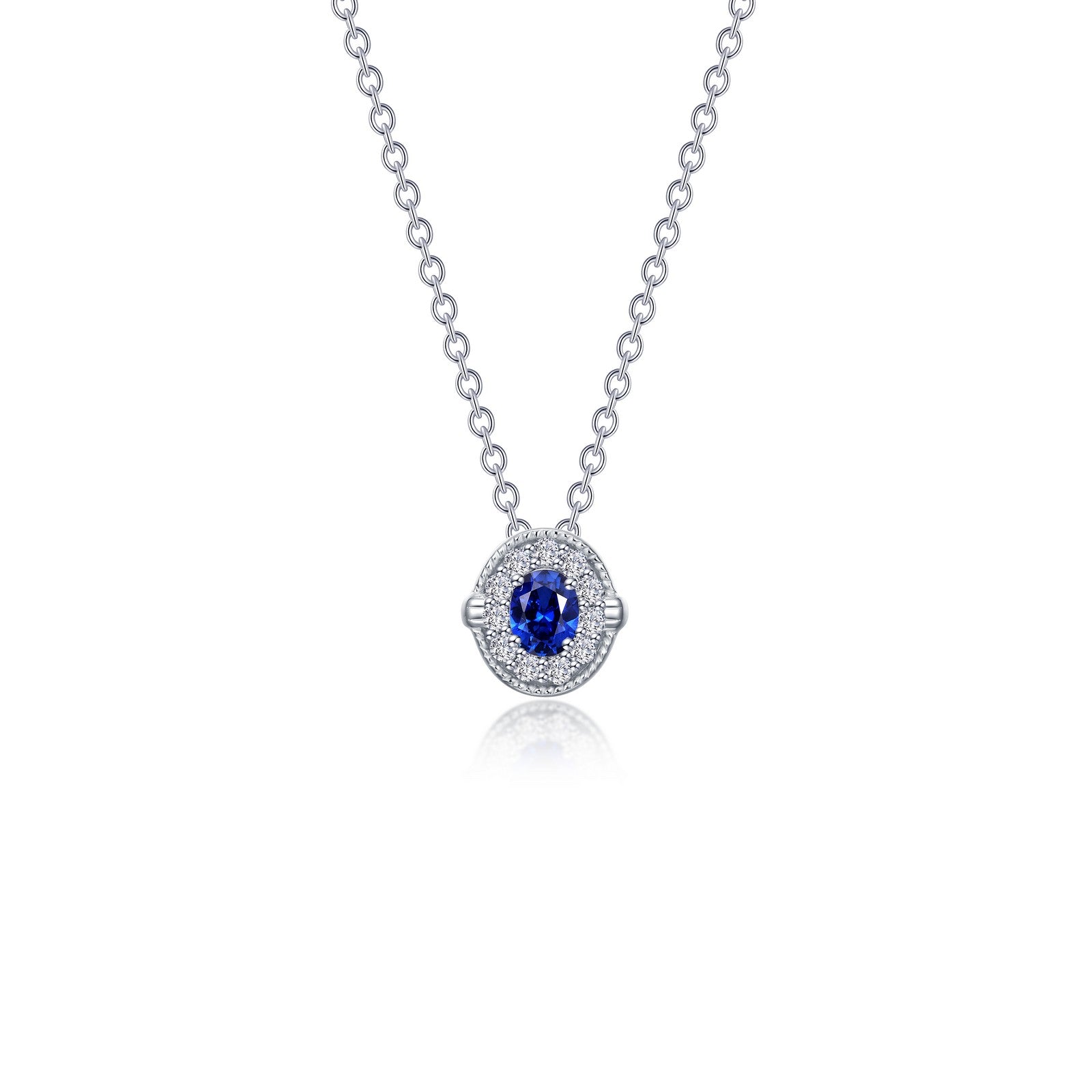 0.51 CTW Diamond Halo Necklace for Women - Elegant 14K Gold Pendant for Wedding, Anniversary & Special Occasions