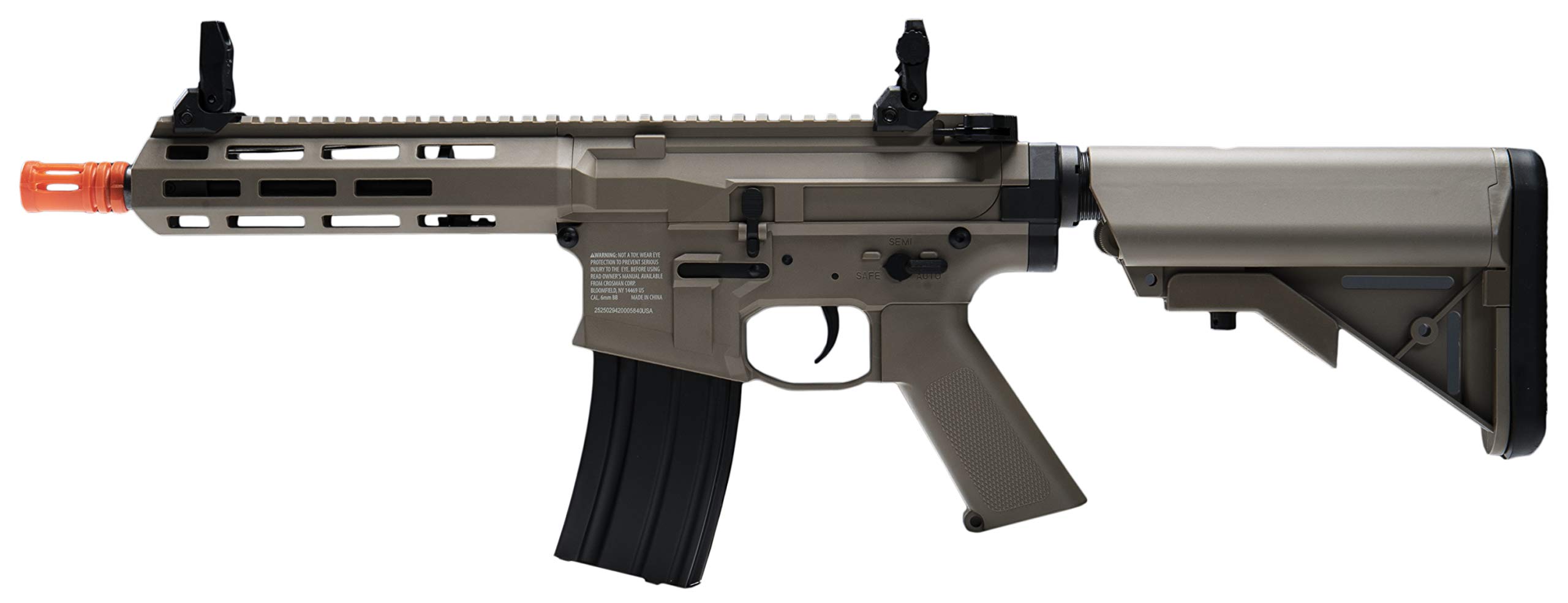 Game Face GFM4NFB Ripcord M4 Electric Full/Semi-Auto Airsoft Rifle - High Performance Airsoft Gun for Tactical Training & Outdoor Shooting Games