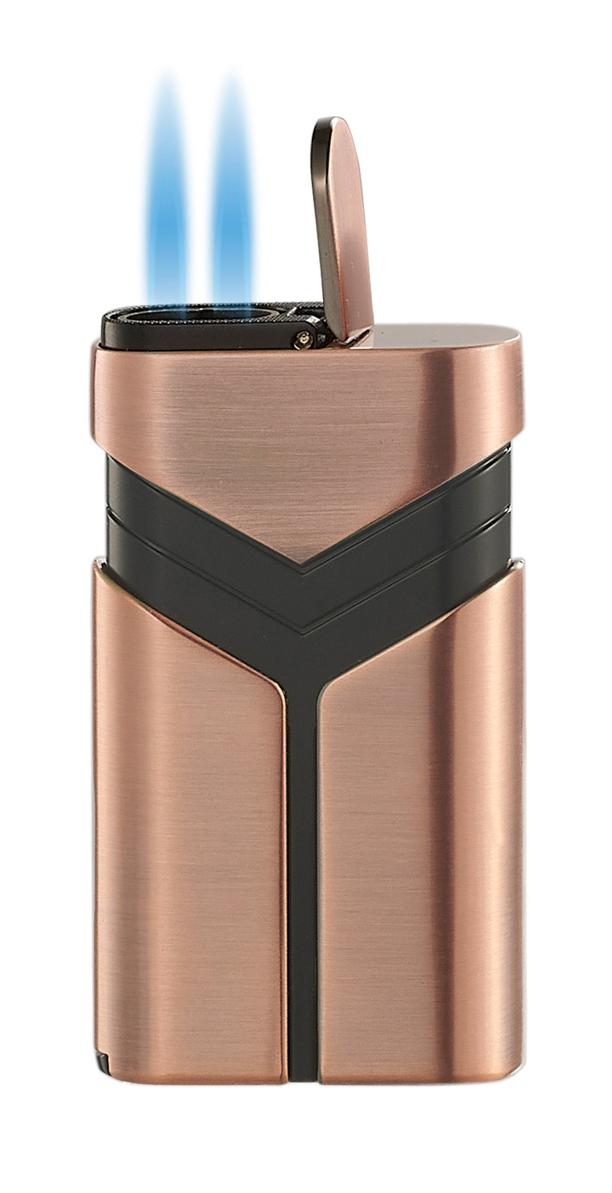 Visol Retail Package Mitchell Dual Flame Lighter - 20 Count Pack (VLR7 Mitchell Prepack) - Perfect for Candle Lighting, Outdoor Camping & BBQ Parties