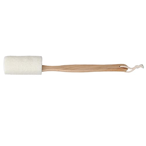 Exfoliating Loofah Bath Brush - Body Scrubber for Dead Skin Removal, Ergonomic Bathroom Brush with Long Handle for Shower & Spa | Perfect for Home Use, Travel & Gift Giving