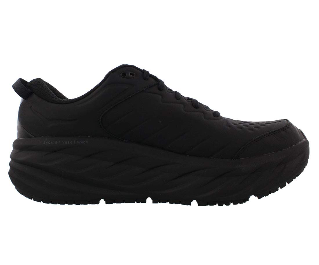 Hoka One One Bondi SR Men's Running Shoes - Slip-Resistant Work Shoes for Nurses, Chefs & Healthcare Professionals