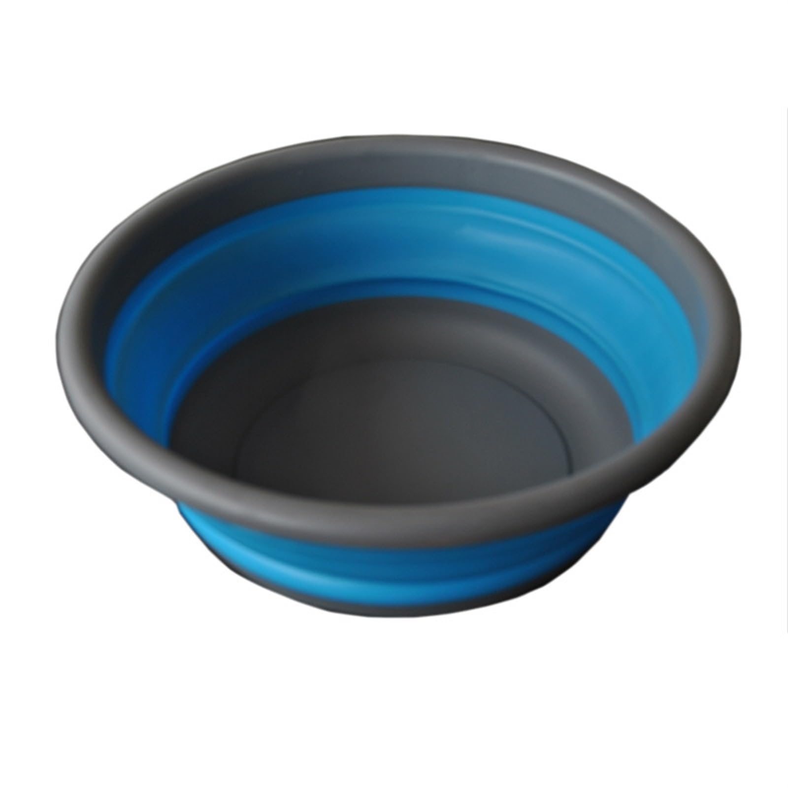 Portable Collapsible Folding Basin for Camping, Fishing, Car Washing - Outdoor Kitchen Tool for Washing Vegetables & Fruits - Compact Travel Sink (Blue) | Perfect for RV Trips, Picnics & Outdoor Adventures
