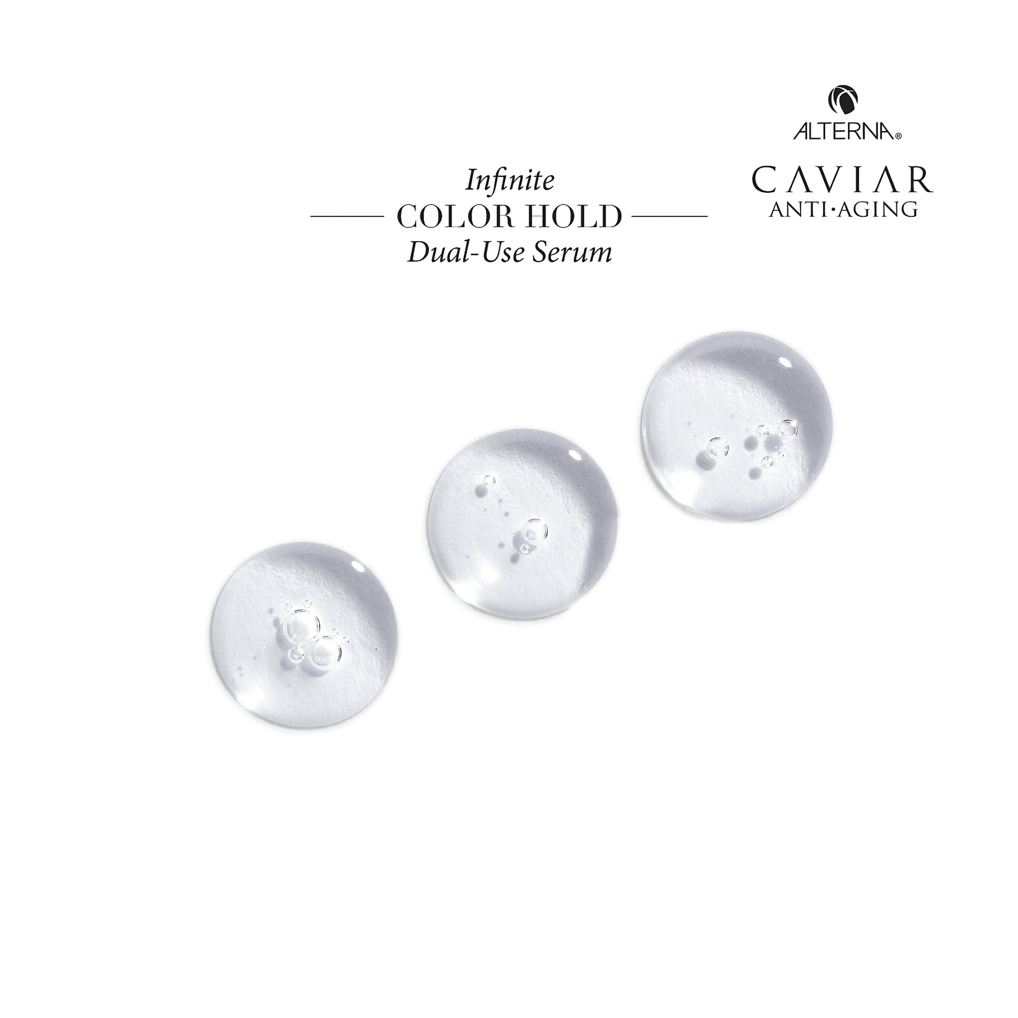 Alterna Caviar Anti-Aging Infinite Color Hold Dual Use Serum 1.7oz - Hair Treatment for Color Protection & Shine - Perfect for Salon & Home Use