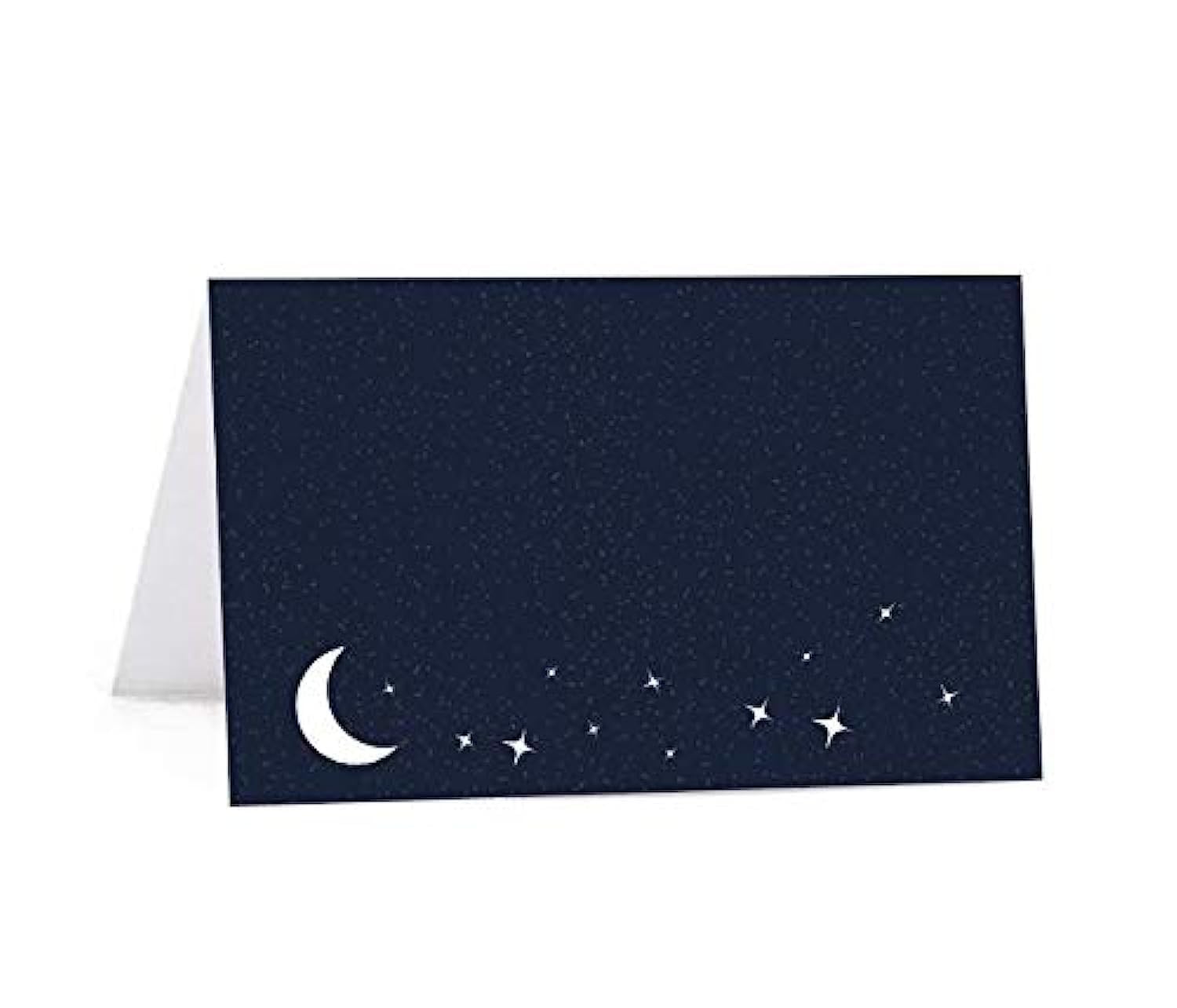 Printable Love You to the Moon and Back Wedding Place Cards - 20-Pack Blank Table Tent Name Cards for Baby Shower, Bridal Shower & Wedding Table Settings - Perfect for Romantic Events, Anniversary Celebrations and Special Occasions