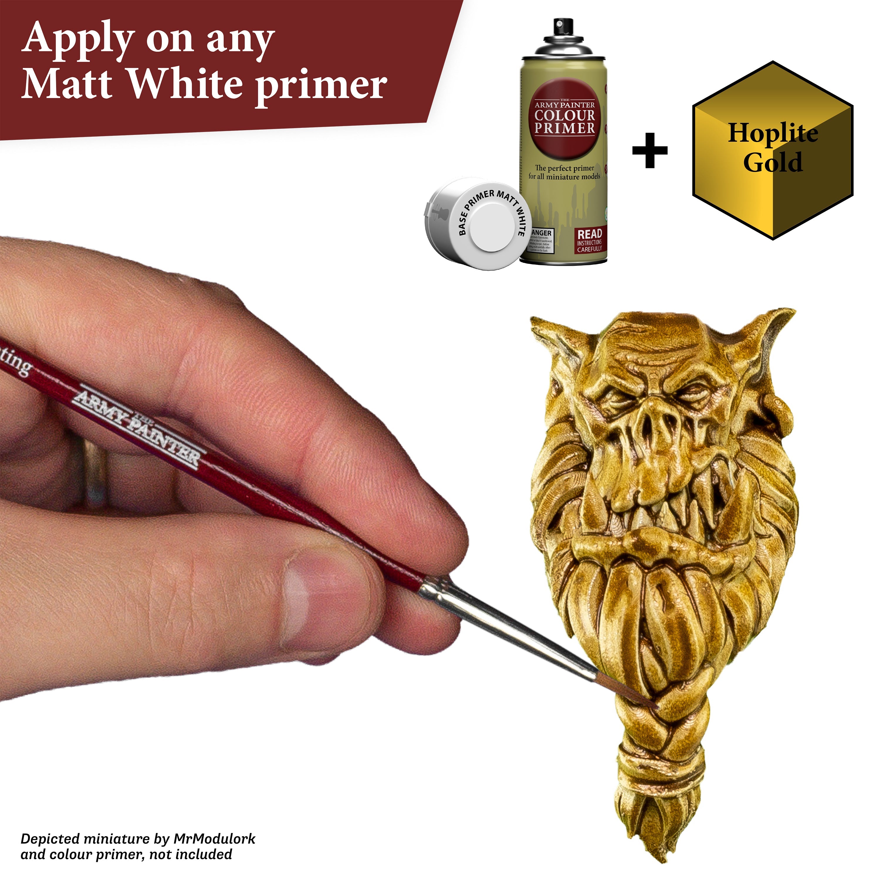 Speedpaint Hoplite Gold - Premium Acrylic Paint for Miniatures & Models - Perfect for War Gaming, Tabletop RPGs, and DIY Crafts