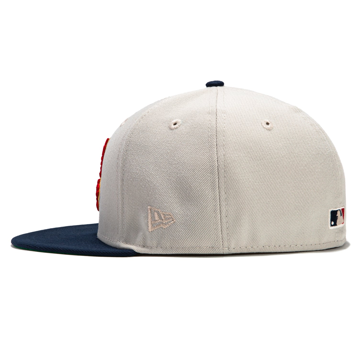 New Era 59Fifty Texas Rangers City Connect Patch Peagle Hat - Navy, Red, Stone | Official MLB Baseball Cap for Men & Women | Perfect for Games, Fan Gear & Streetwear Fashion
