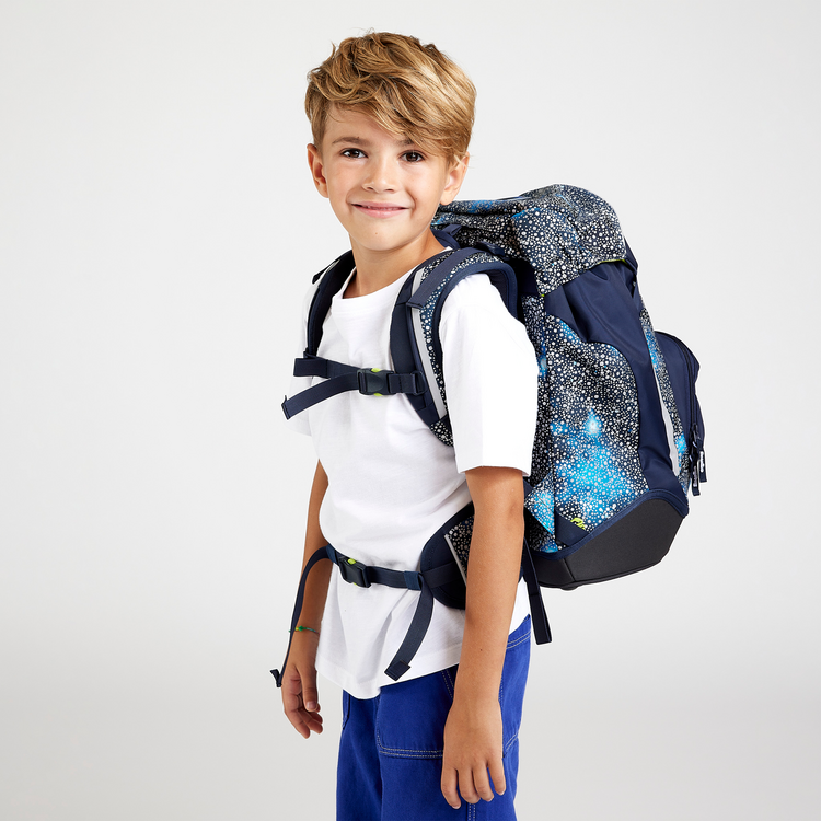 Ergobag Prime School Backpack Milky Bear - Lightweight Durable Kids Backpack for Boys & Girls (2024 New Collection) - Perfect for School, Travel & Daily Use