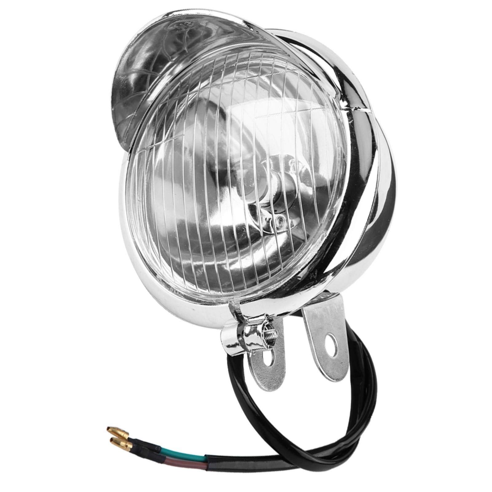 12V Universal LED Motorcycle Fog Lights - Waterproof Bright Headlight Lamp for Night Riding & Off-Road Adventure