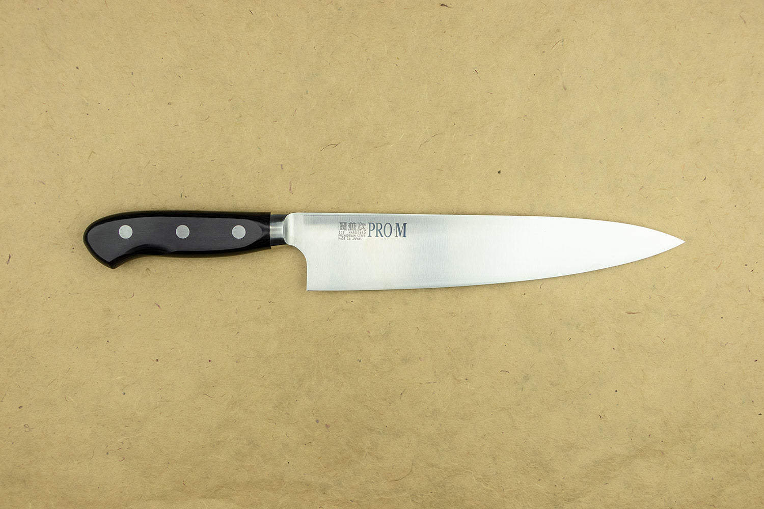 Premium Seki Kanetsugu Pro M Gyuto 240mm Japanese Chef Knife - High Carbon Stainless Steel Blade for Professional Cooking, Slicing, and Precision Cutting in Kitchens & Restaurants