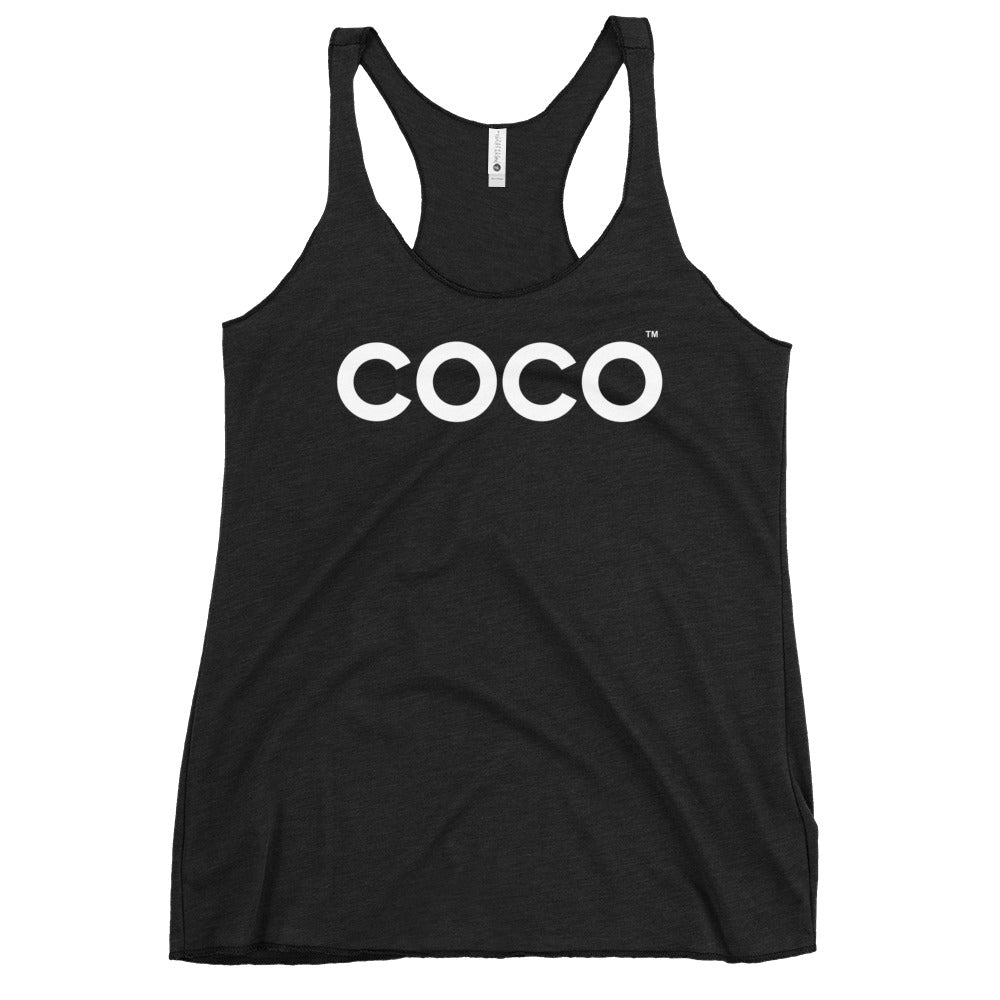COCO Women's Racerback Tank Top - Breathable Workout Shirt for Yoga, Running & Gym - Comfortable Athletic Wear for Women