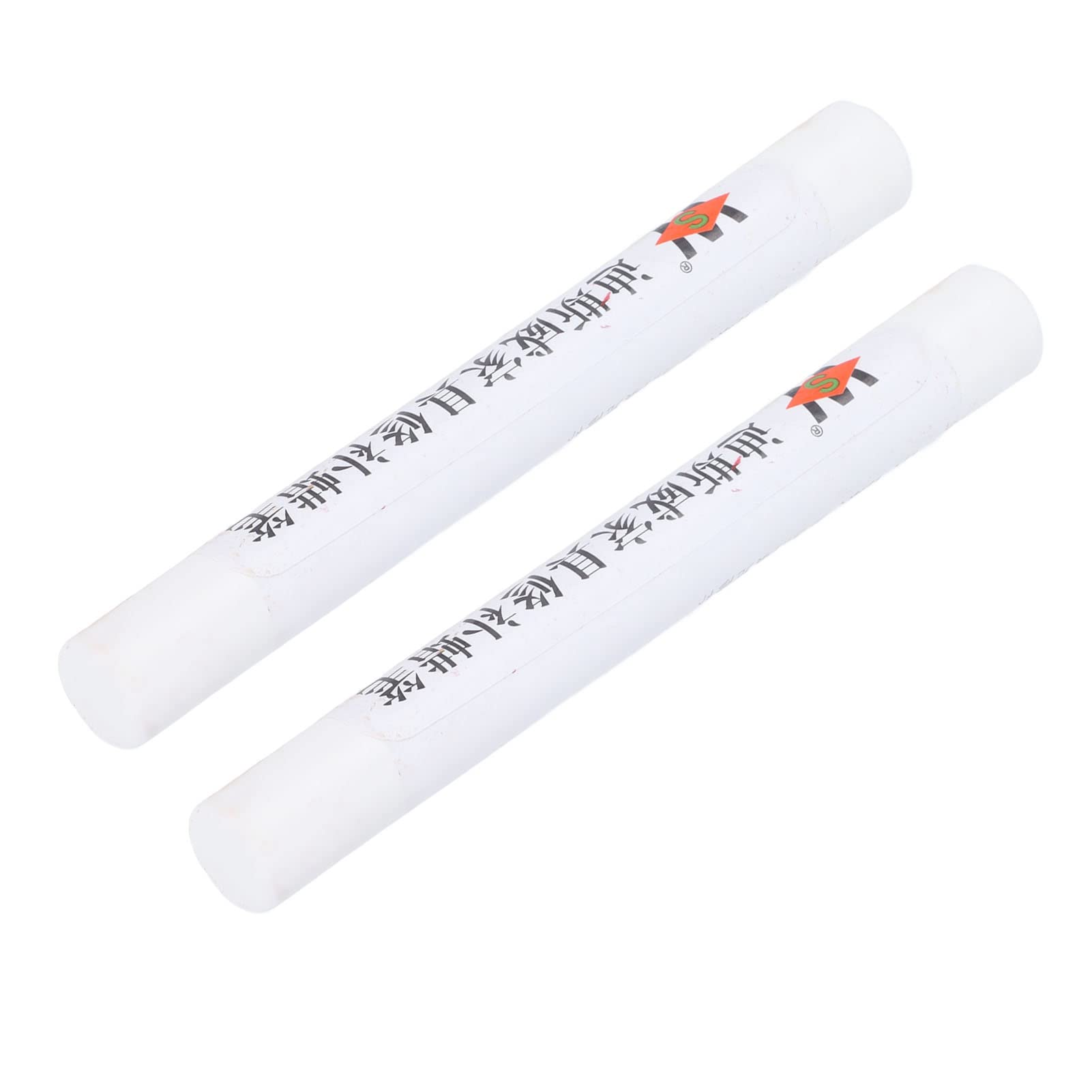 2-Pack Furniture Repair Crayons - Wood Scratch Repair Kit for Floors & Furniture | Compact Paint Pen Covers Scratches on Wood Surfaces | Perfect for Home, Office & Rental Property Maintenance (White)