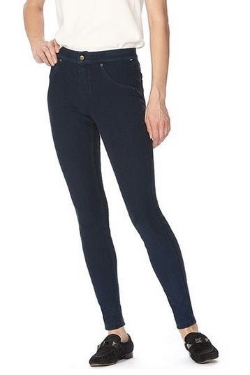 HUE Ultra Soft Fleece Lined Denim Leggings for Women - Stretchy Winter Warm Pants, Small Size | Perfect for Cold Weather, Lounging & Outdoor Activities