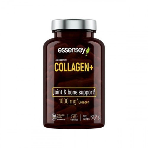 Essensey Collagen+ Supplement - 90 Capsules for Skin, Hair & Nails Support | Anti-Aging & Joint Health | Daily Beauty Routine & Wellness Boost