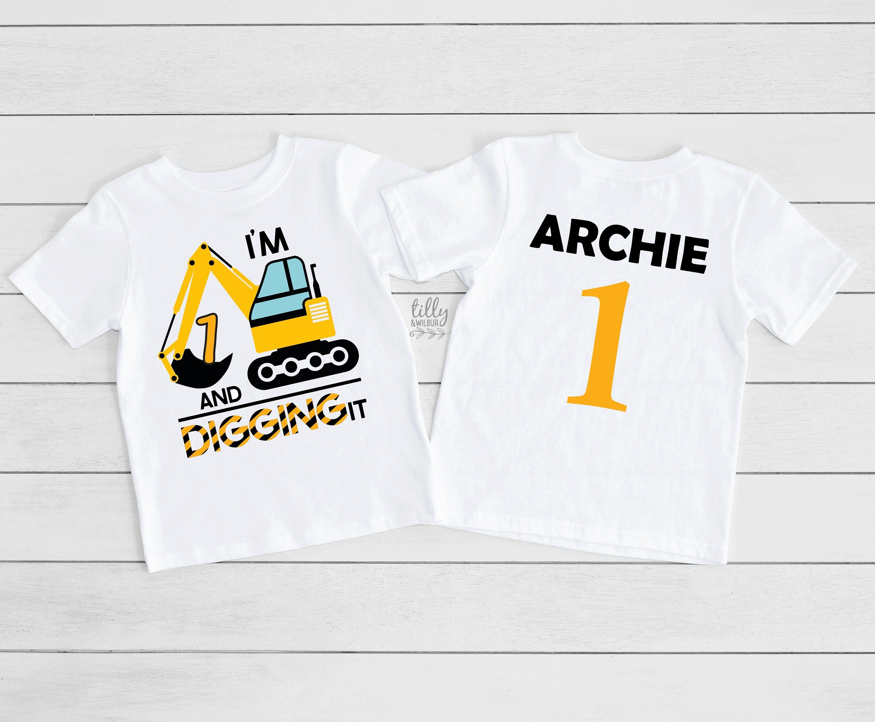 1st Birthday T-Shirt for Baby Boys & Girls - Cute First Birthday Outfit for Parties & Photo Shoots