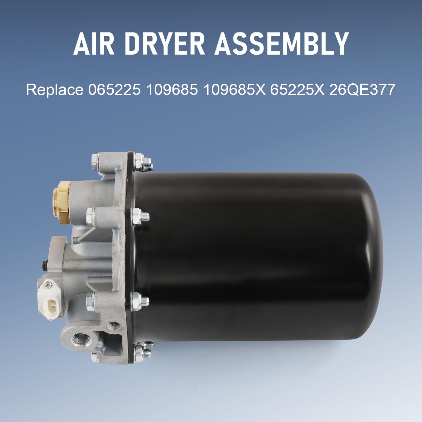 065225 AD9 Air Dryer Replacement - Compatible with AD-9, 109685, F224680, 26QE377 - Ideal for Truck & Heavy Equipment Air Brake Systems