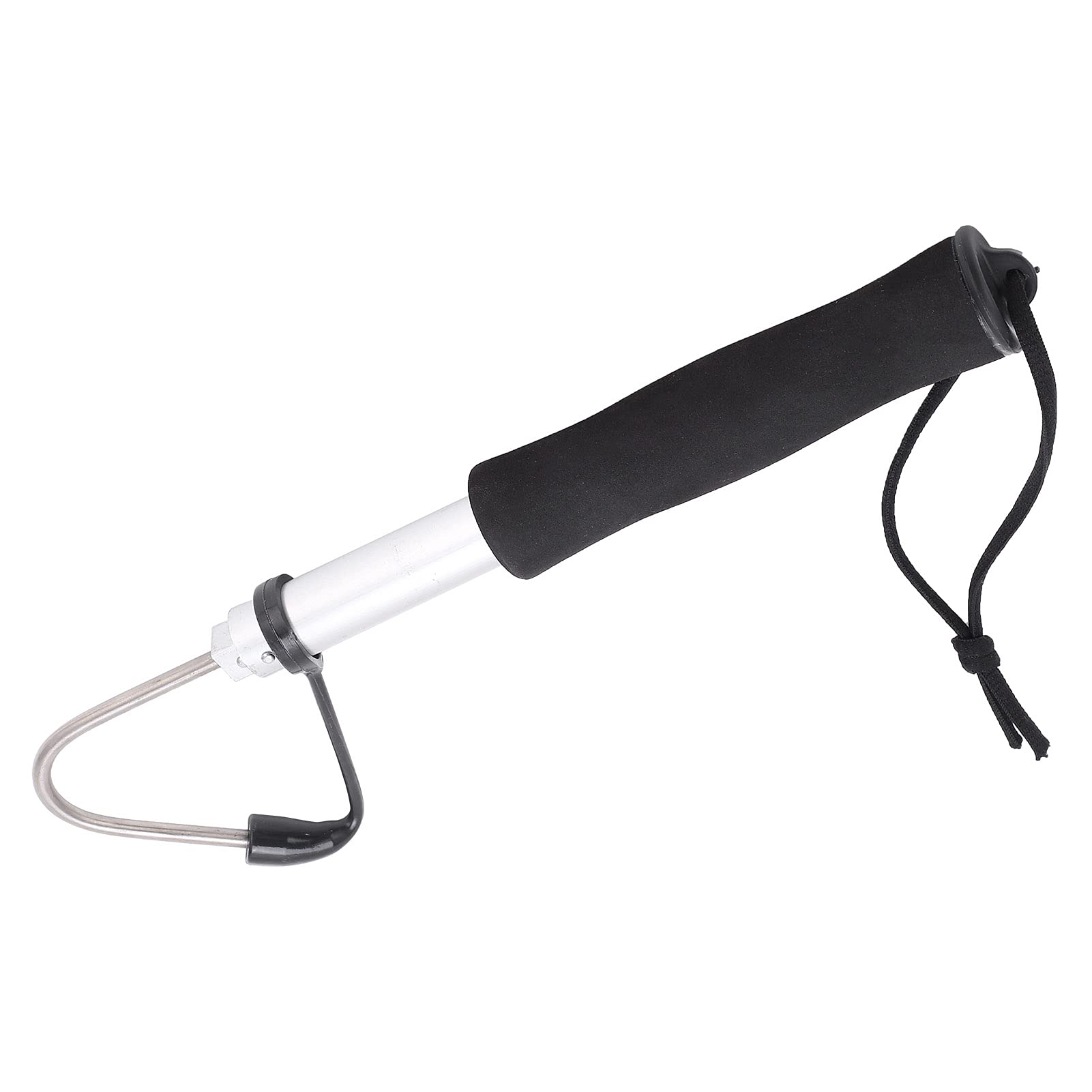 Stainless Steel Fish Hook Extractor & Remover - 60cm Easy-to-Use Quick Release Tool with Sponge Handle for Safe Fishing | Less Harmful to Fish | Perfect for Catch & Release, Boat Fishing, and Ice Fishing
