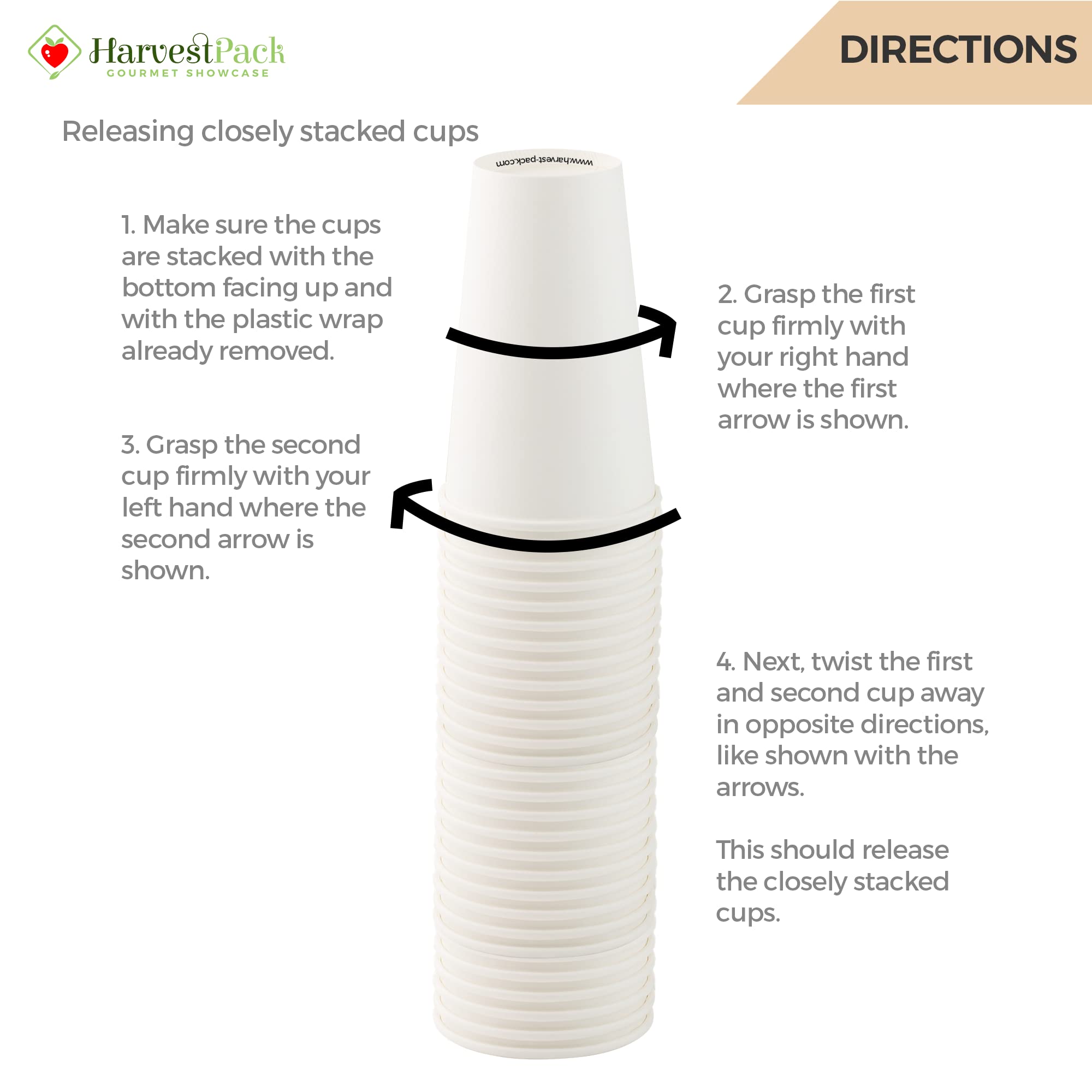 1000 Pack 16 oz White Disposable Paper Cups with Black Lids - Hot & Cold Drink Cups for Coffee, Tea, Cocoa, Latte - Perfect for Cafes, Offices, Parties, and Events
