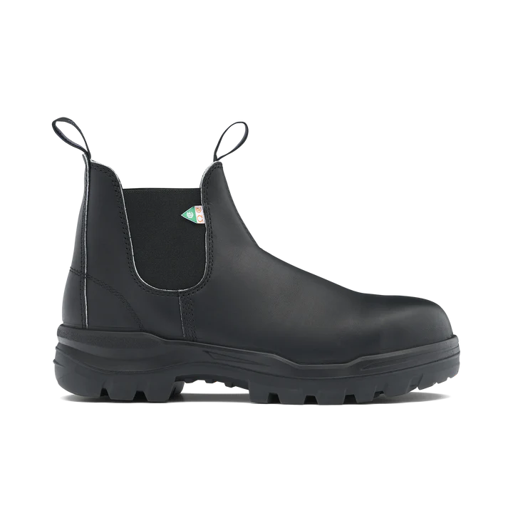 Blundstone 8301 RotoFlex Work & Safety Boots - Black Steel Toe for Men & Women | Durable Slip-Resistant Work Boots for Construction, Warehouse & Outdoor Use