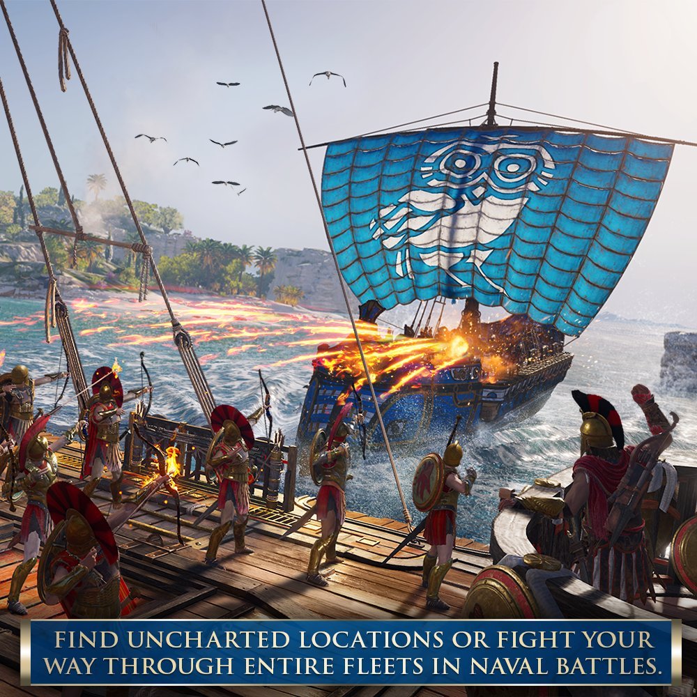 Assassin's Creed Odyssey Gold Steelbook Edition for PlayStation 4 - Open World Action RPG Game with Exclusive Collectible Case | Perfect for Gaming Enthusiasts & Collectors