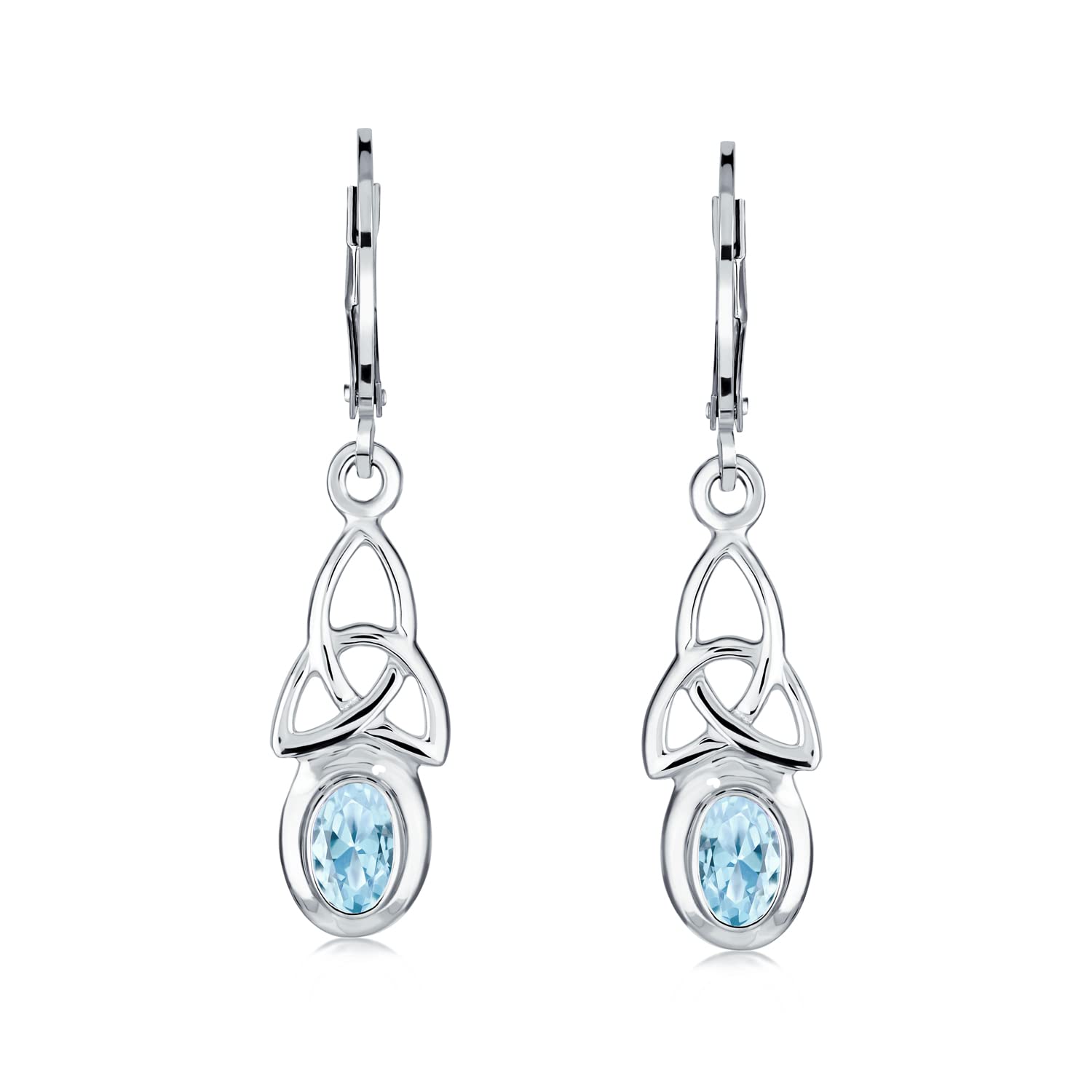 Celtic Love Knot Earrings .925 Sterling Silver for Women | Western Jewelry Gift