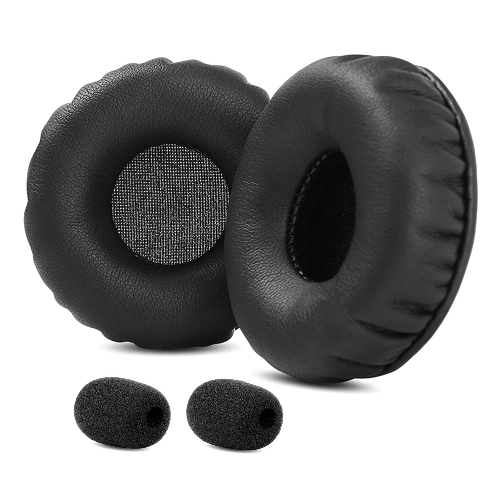 Premium Replacement Ear Pads for Logitech PC Headset 960 USB - Protein Leather Ear Cushions & Mic Foam Kit | Gaming, Office Work & Online Meetings