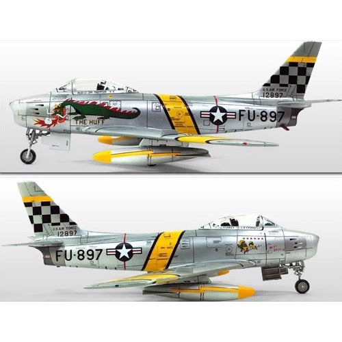 1/72 Scale F-86F Sabre Korean War Fighter Model Kit - Academy 12546 - Perfect for Collectors, History Enthusiasts & Model Builders