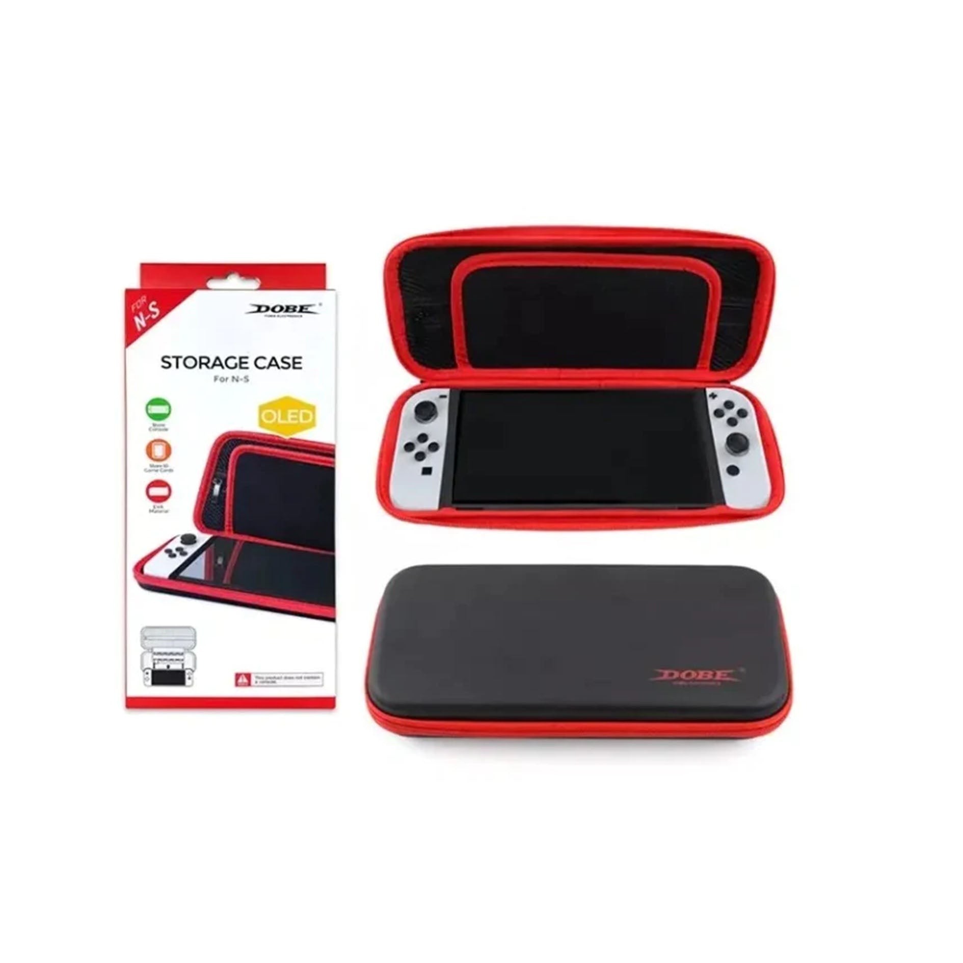 Premium Protective Case for Nintendo Switch OLED - Slim & Durable Cover with Screen Protector - Perfect for Travel, Gaming On-The-Go & Home Entertainment