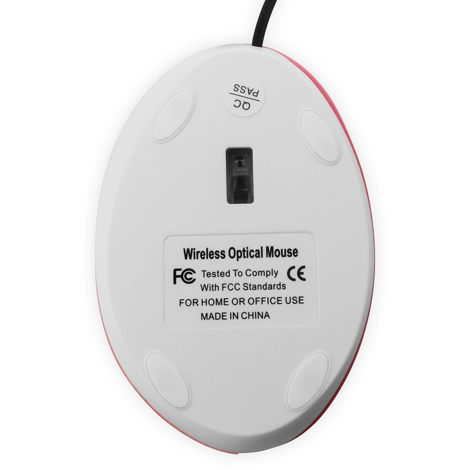 Sokelinn Six Wired Vertical Mouse - Ergonomic Right-Handed Gaming Mouse with 800/1200/1600 DPI Adjustable USB Optical Sensor - Pink Wrist Support Mouse for PC, Laptop, Office & Gaming (Ideal for Long Work Hours & Carpal Tunnel Relief)