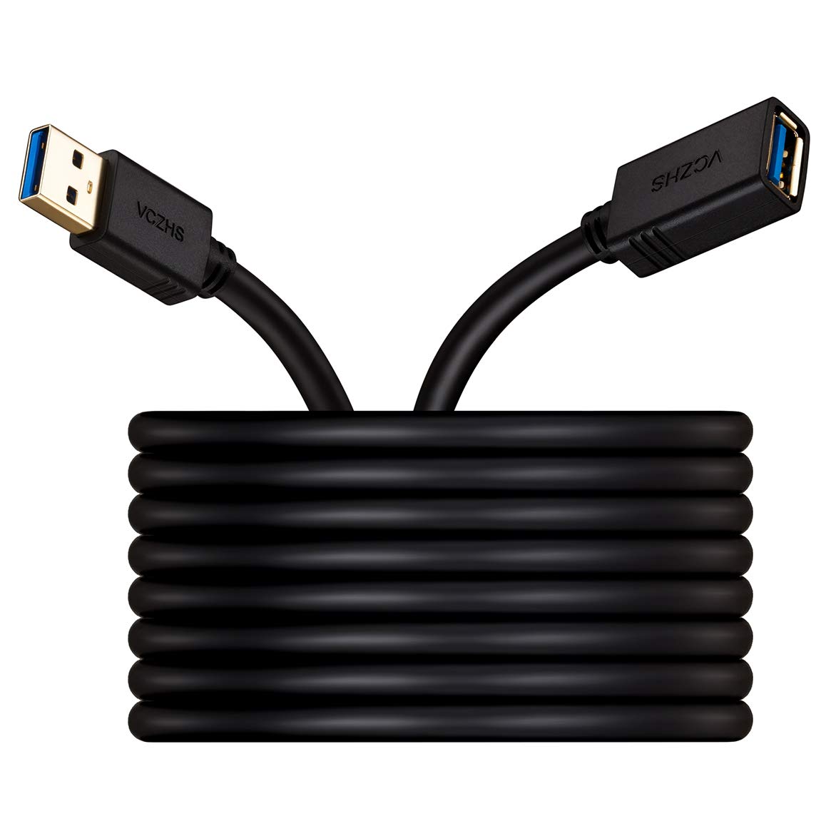 USB 3.0 Extension Cable 3ft Male to Female - for Flash Drives, Printers, VR & Gaming