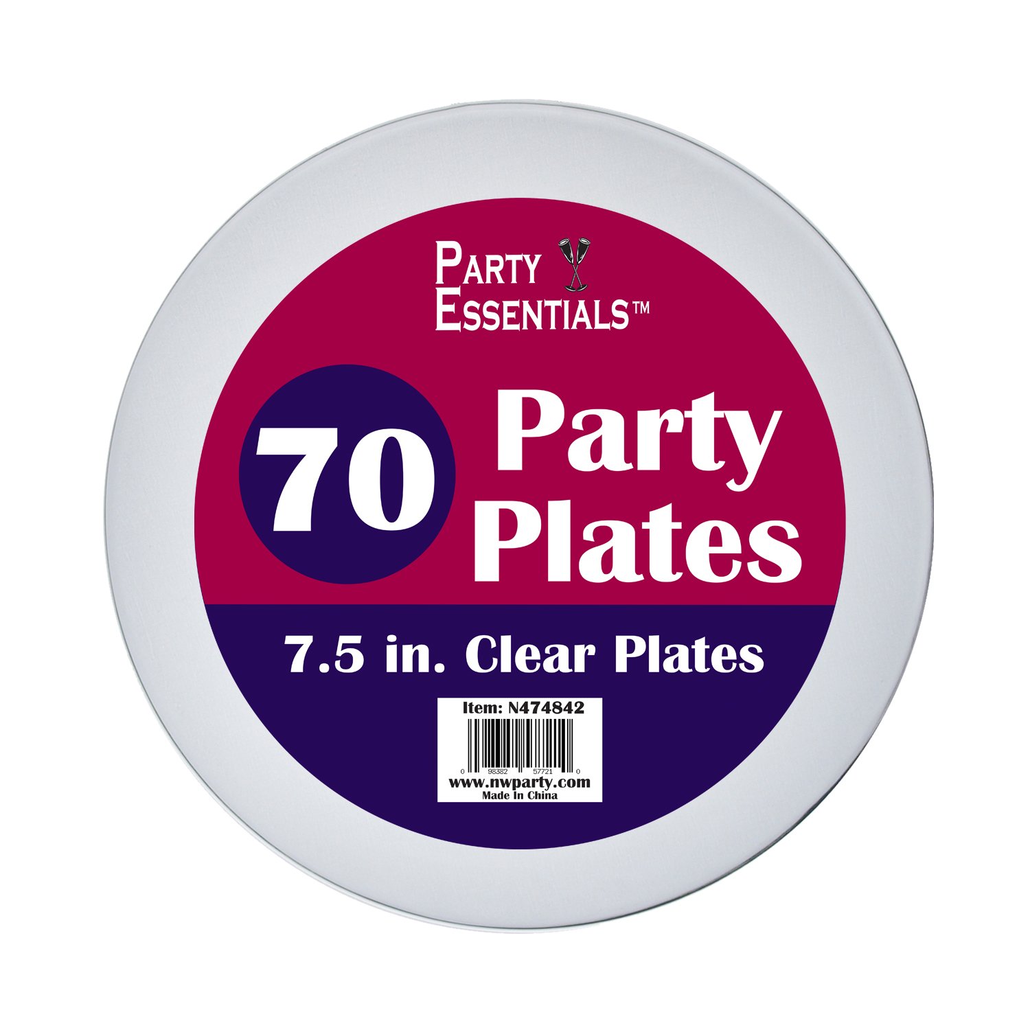 420-Pack Clear 7.5